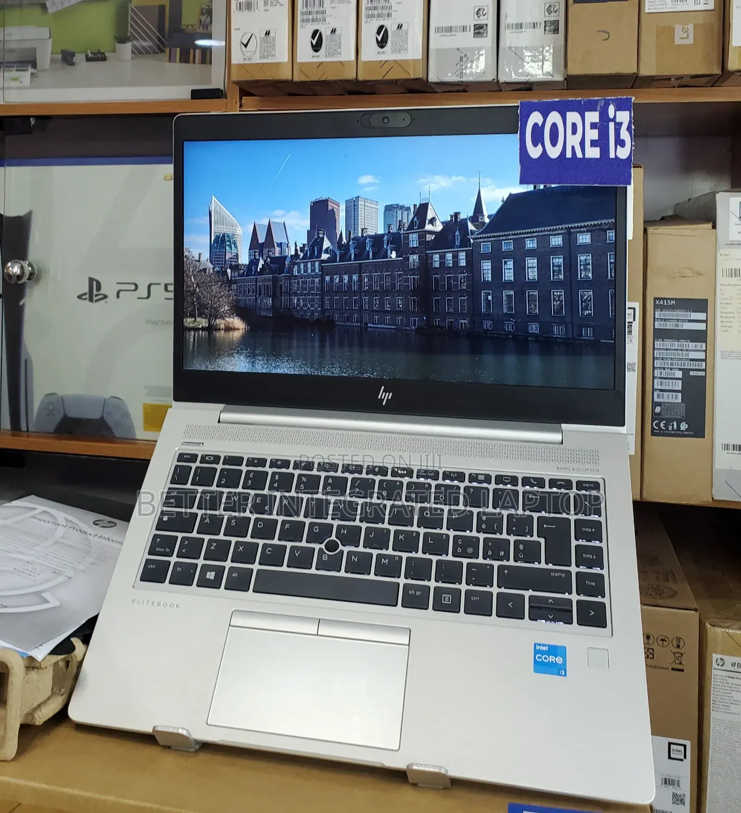 New Laptop HP EliteBook 750 G1 16GB Intel Core i3 SSD 256GB