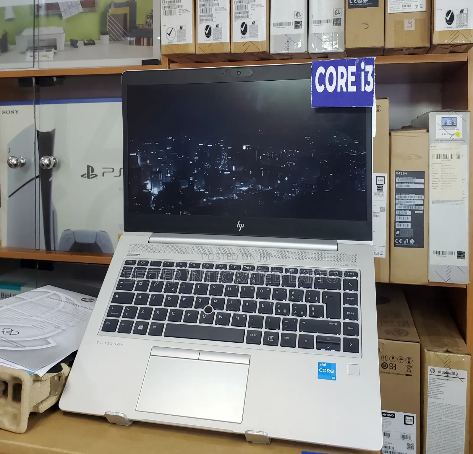 New Laptop HP EliteBook 750 G1 4GB Intel Core i3 SSD 512GB