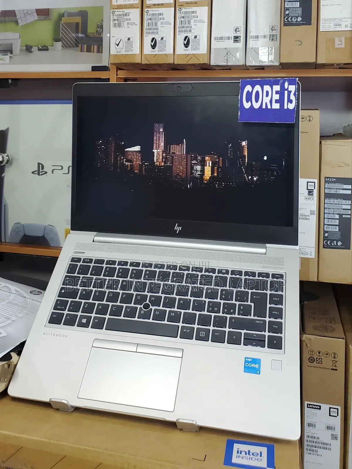 New Laptop HP EliteBook 750 G1 12GB Intel Core i3 SSD 512GB