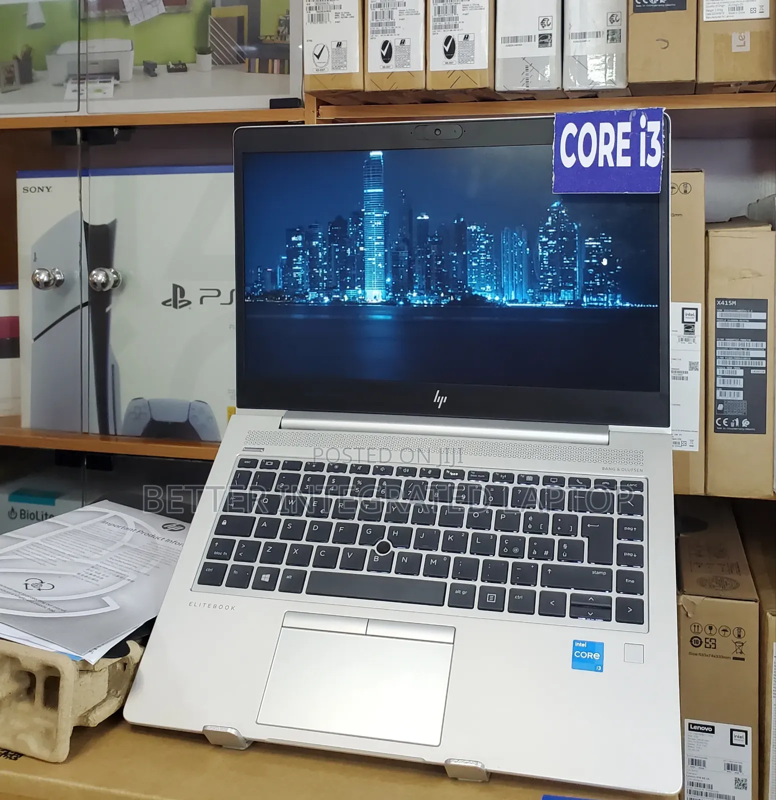 New Laptop HP EliteBook 750 G1 12GB Intel Core i3 SSD 512GB