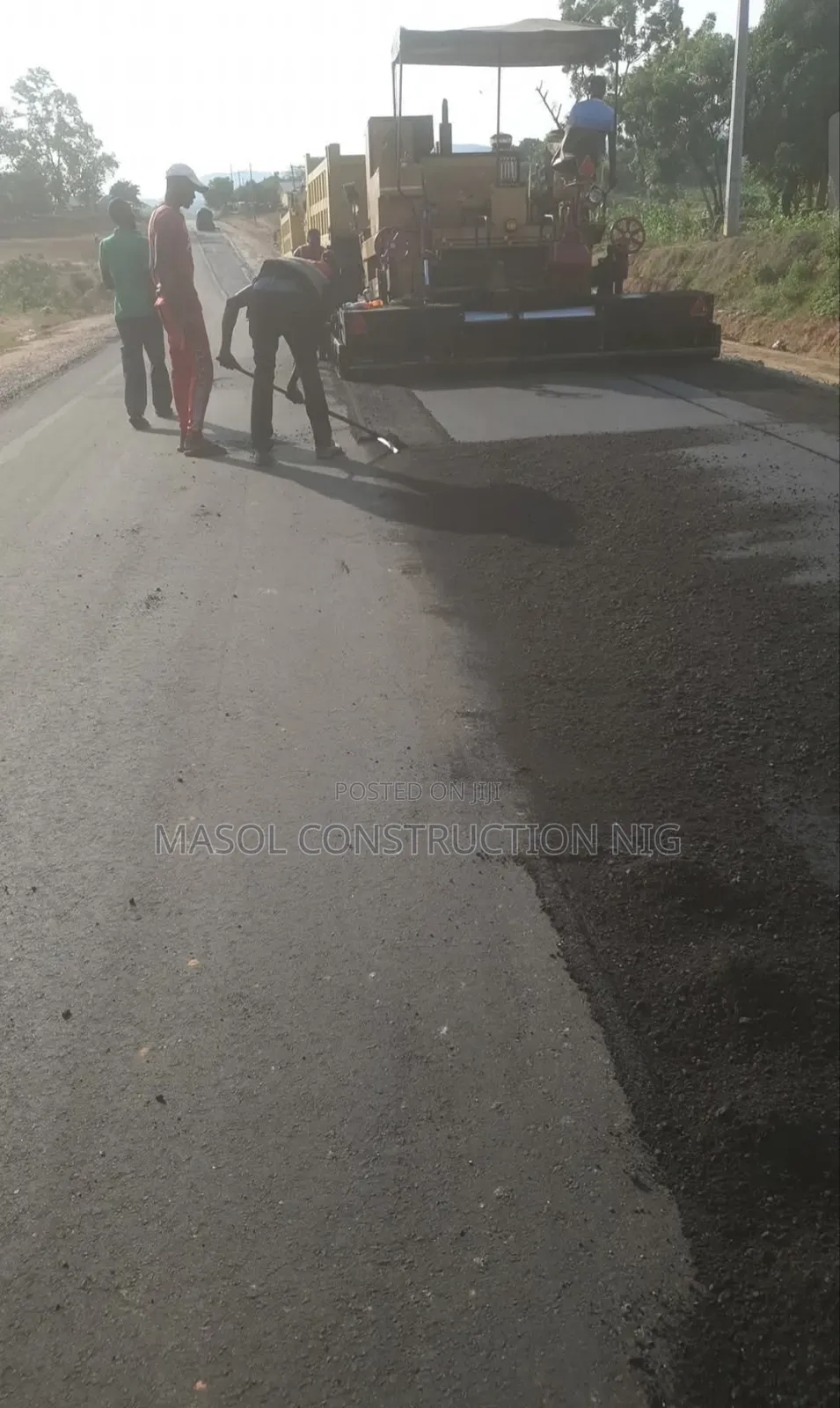 Asphalt Road Construction