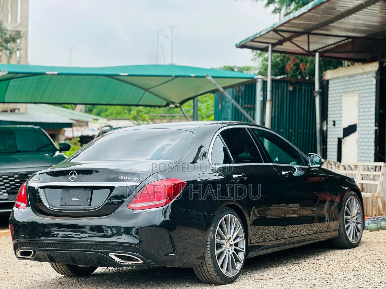Mercedes-Benz C400 4Matic AWD Sedan (3.0L V6 7A) 2015 Black