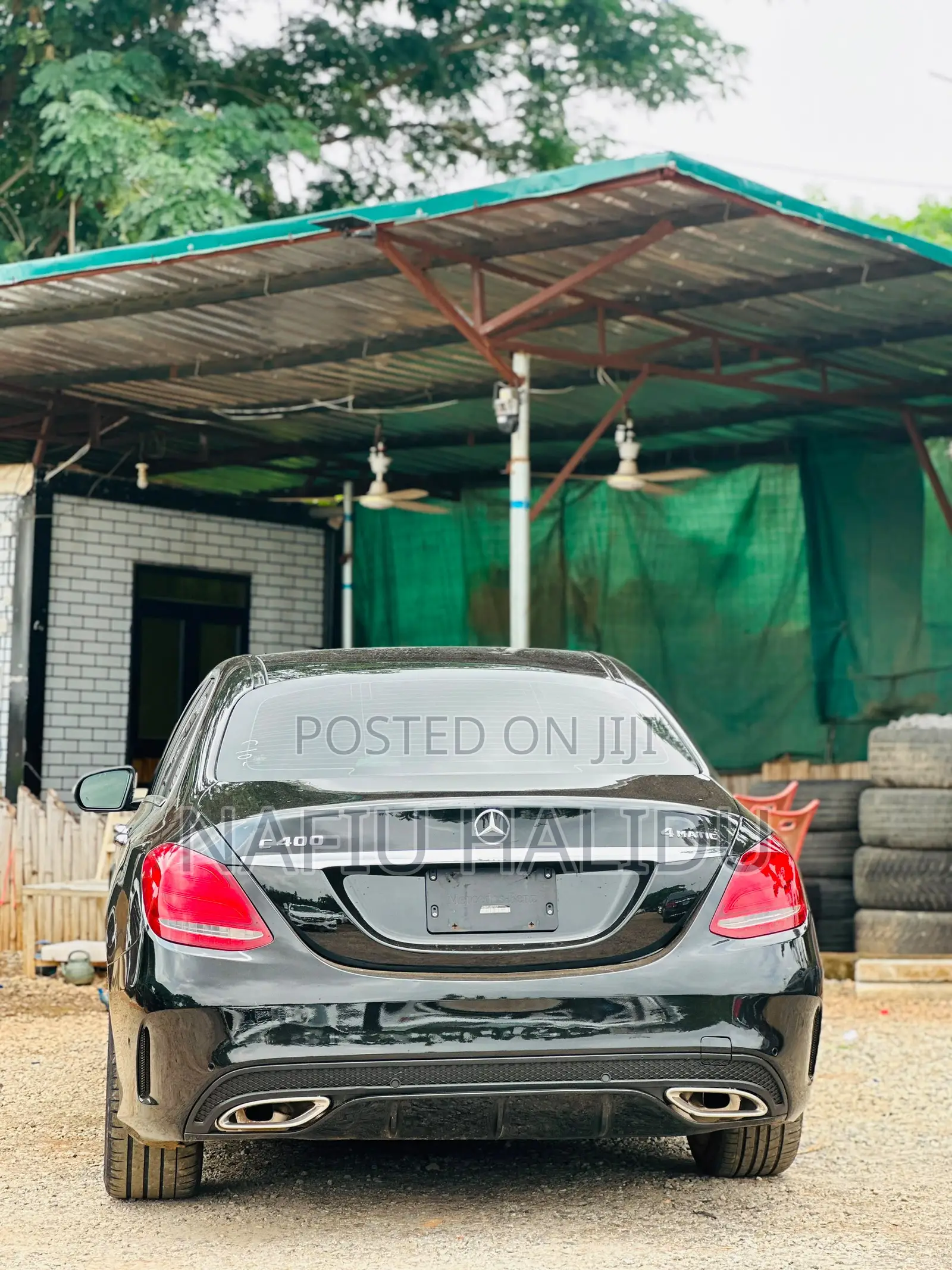 Mercedes-Benz C400 4Matic AWD Sedan (3.0L V6 7A) 2015 Black