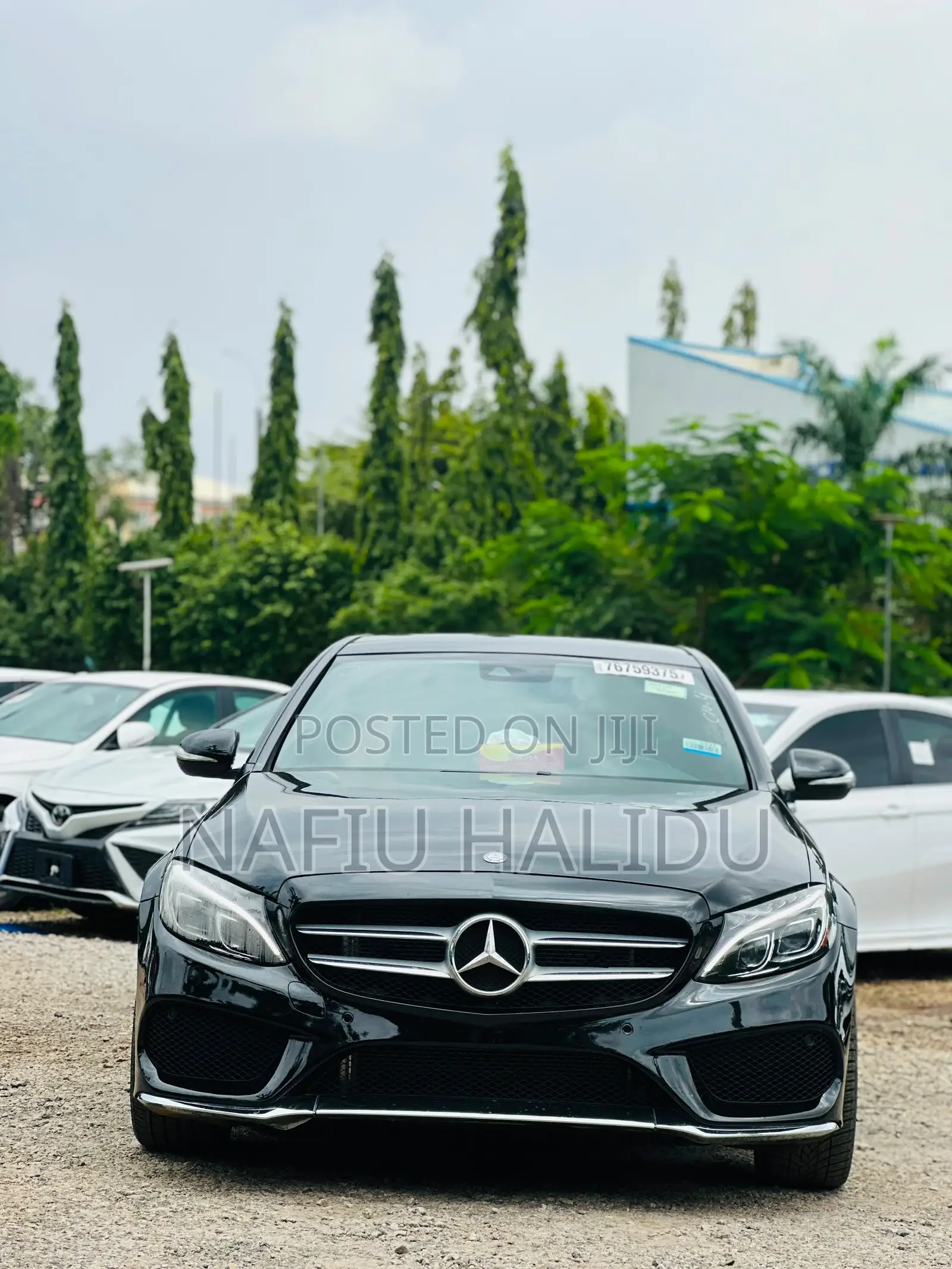 Mercedes-Benz C400 4Matic AWD Sedan (3.0L V6 7A) 2015 Black