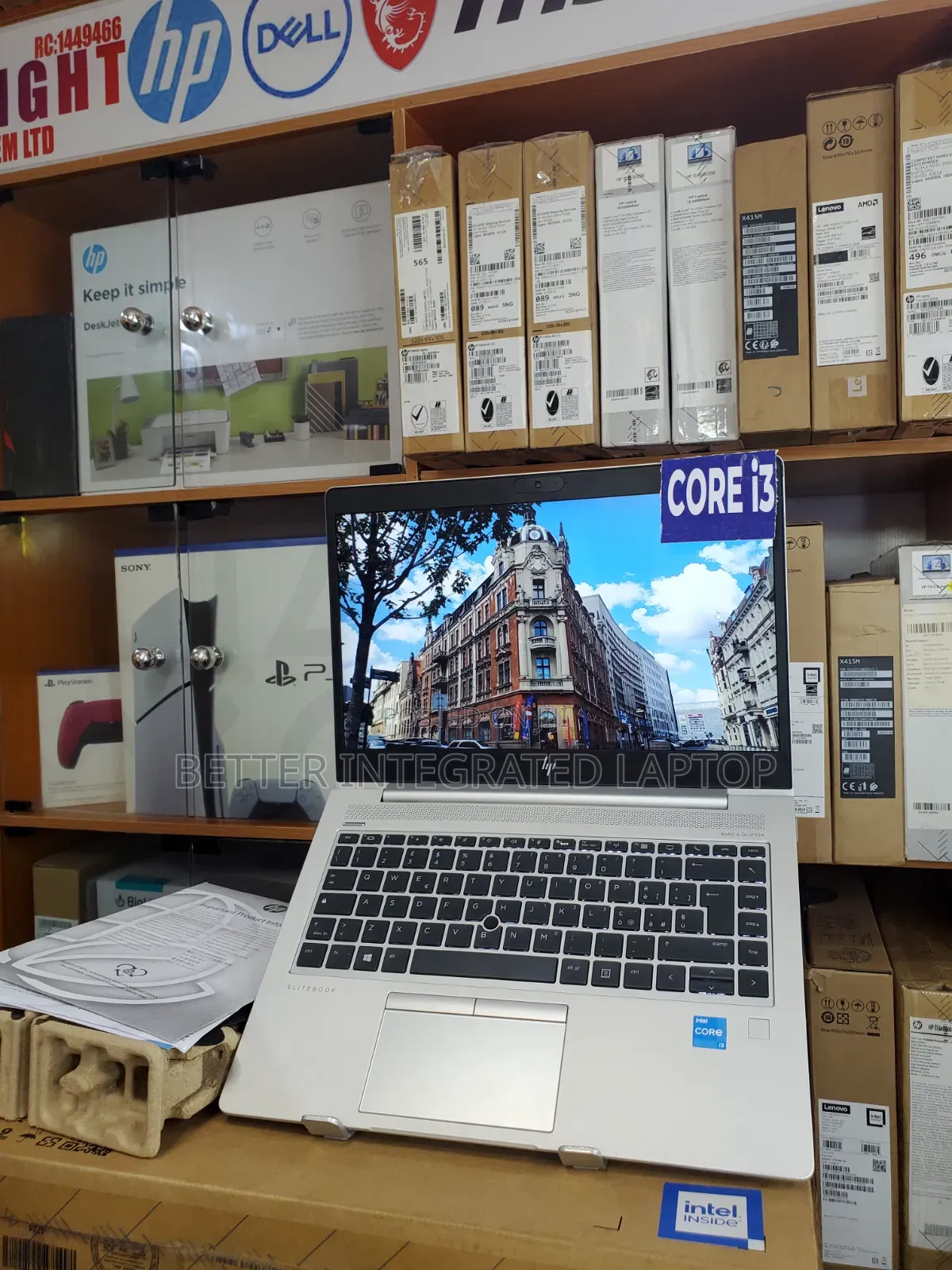 New Laptop HP EliteBook 750 G1 16GB Intel Core i3 SSD 512GB