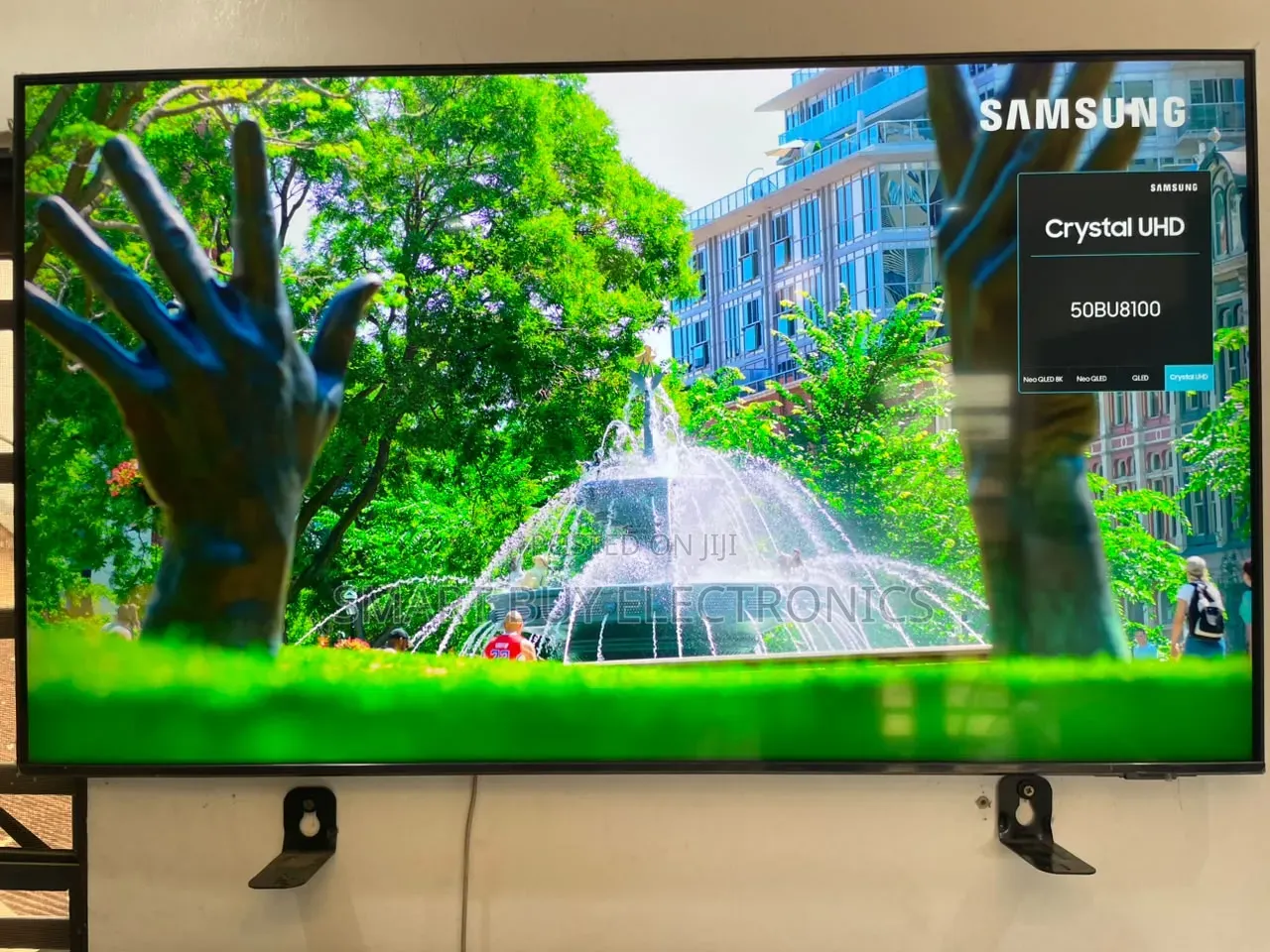 Samsung
50" Inch BU8100 Crystal UHD Smart TV