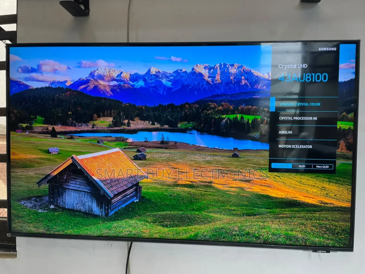 Samsung 43" AU8100 Crystal UHD Smart TV