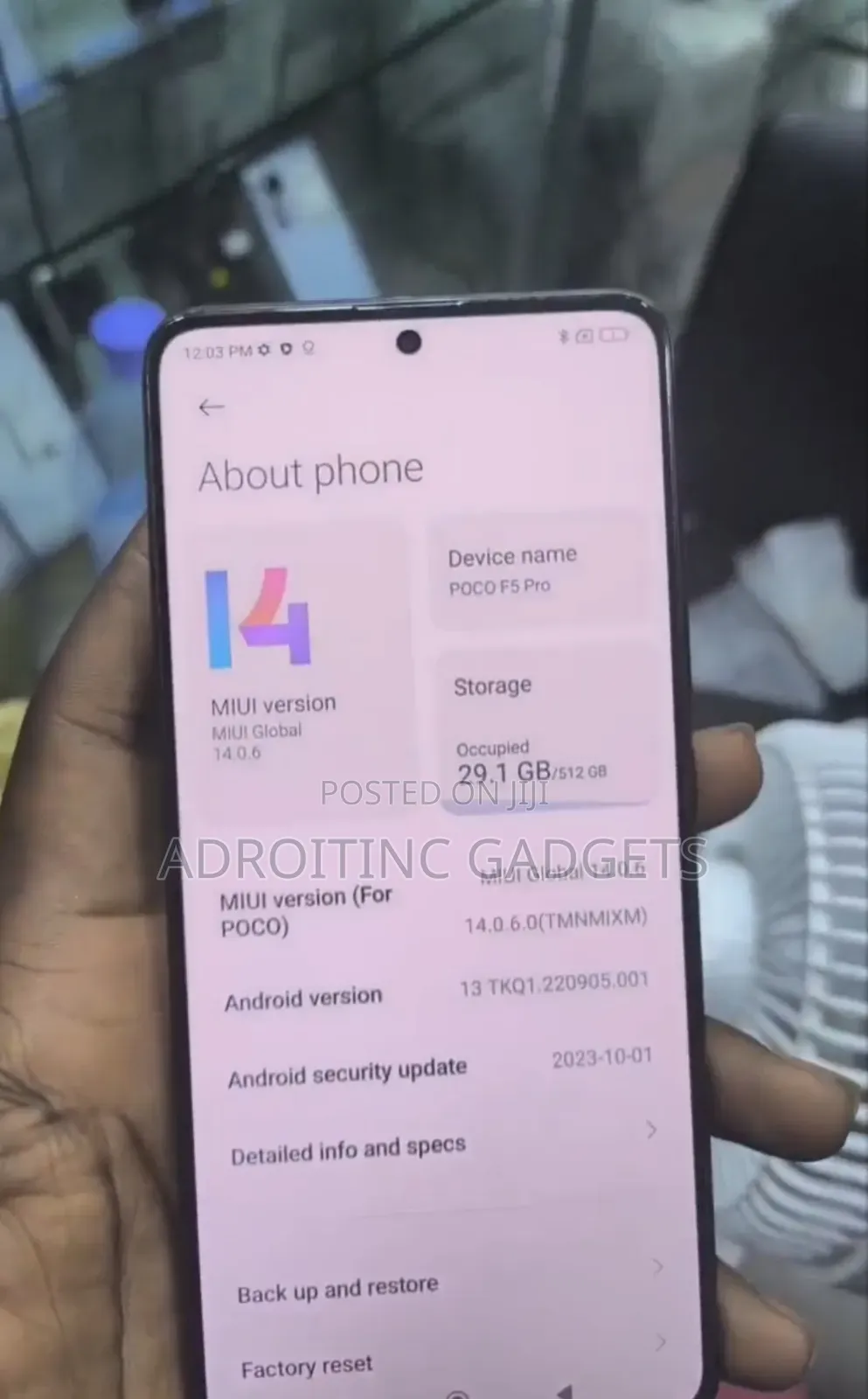 Xiaomi Poco F5 Pro 512 GB Black