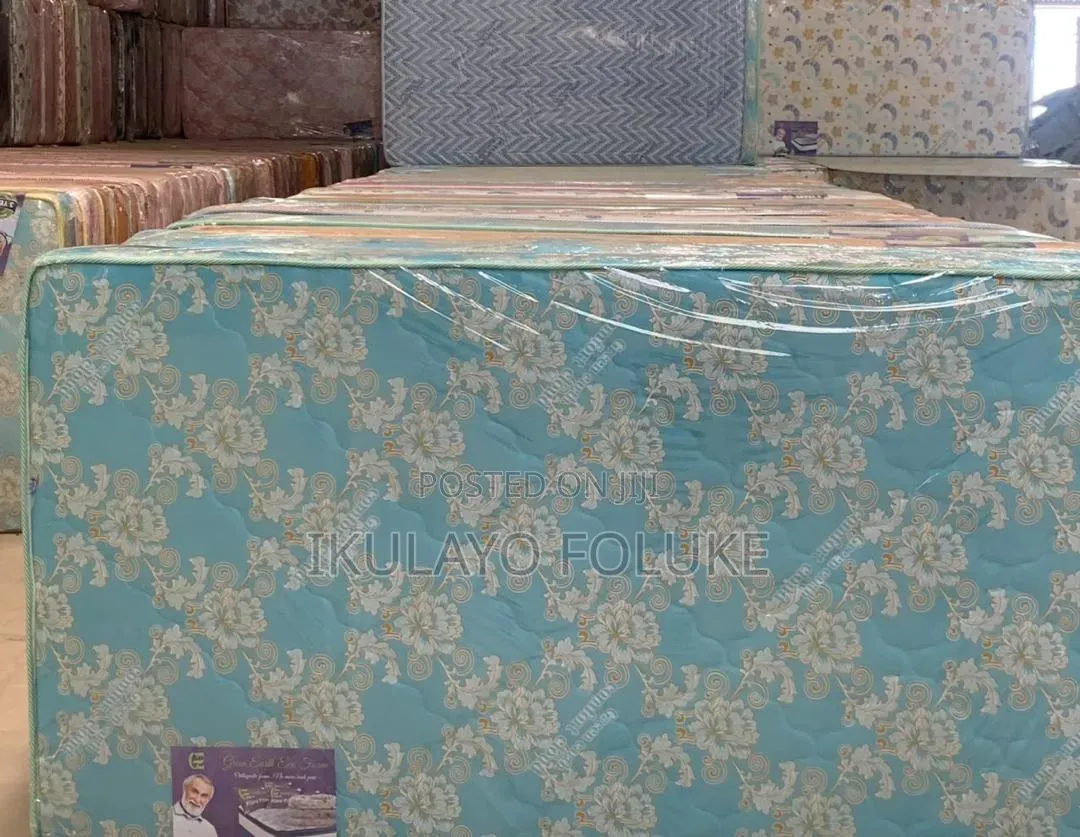 4.5 by 6 by 12 Semi Orthopaedic Mattress.