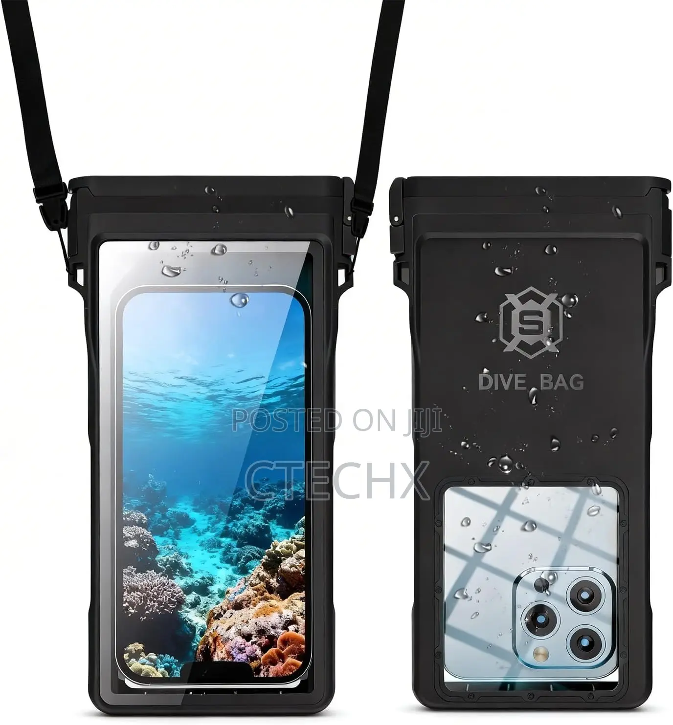ShellBox Touch Waterproof Phone Case Underwater Phone Pouch 15m