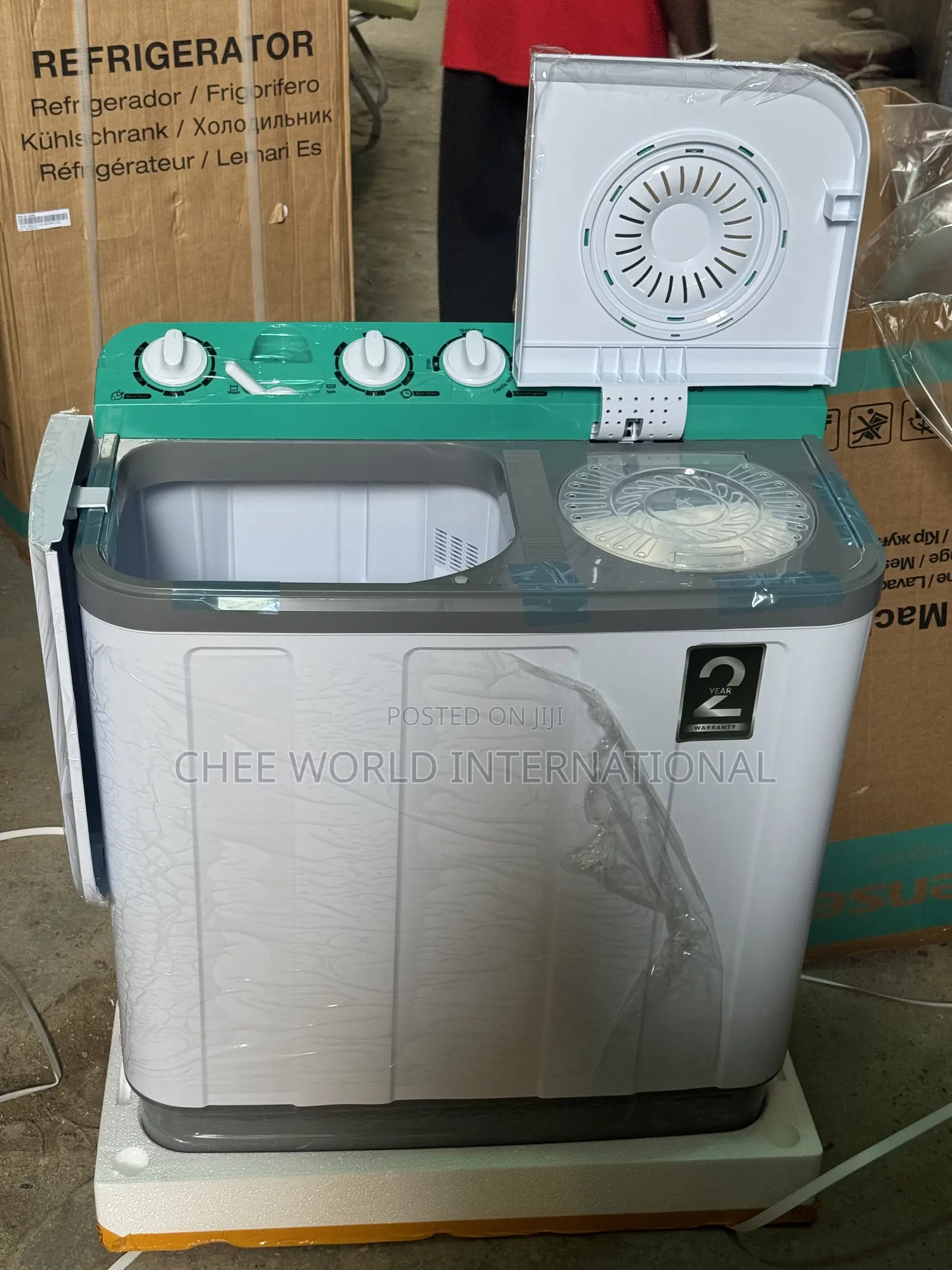 Original Hisense 7.5kg Twin Tub / Manual Washing Machine
