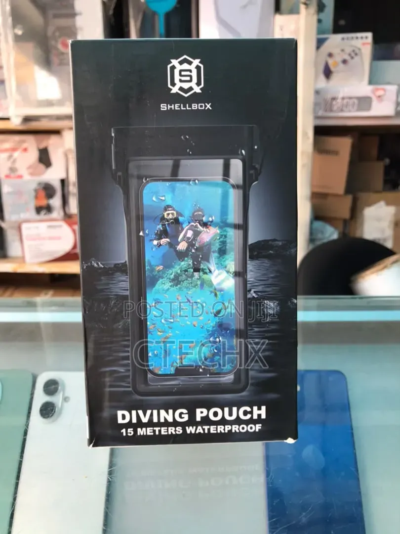 ShellBox Touch Waterproof Phone Case Underwater Phone Pouch 15m