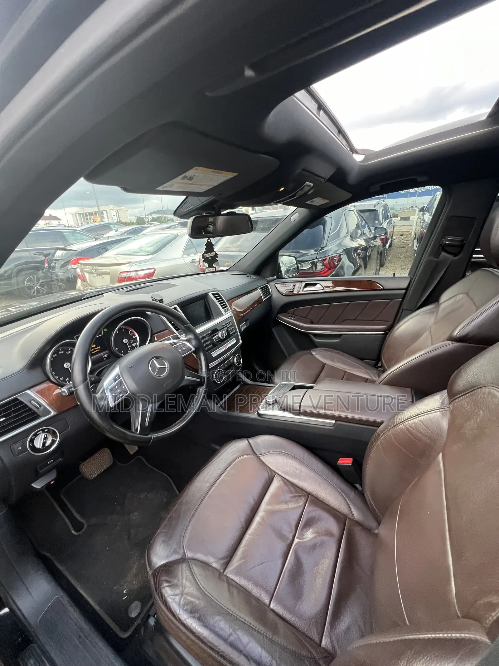 Mercedes-Benz GL-Class 2015 Blue