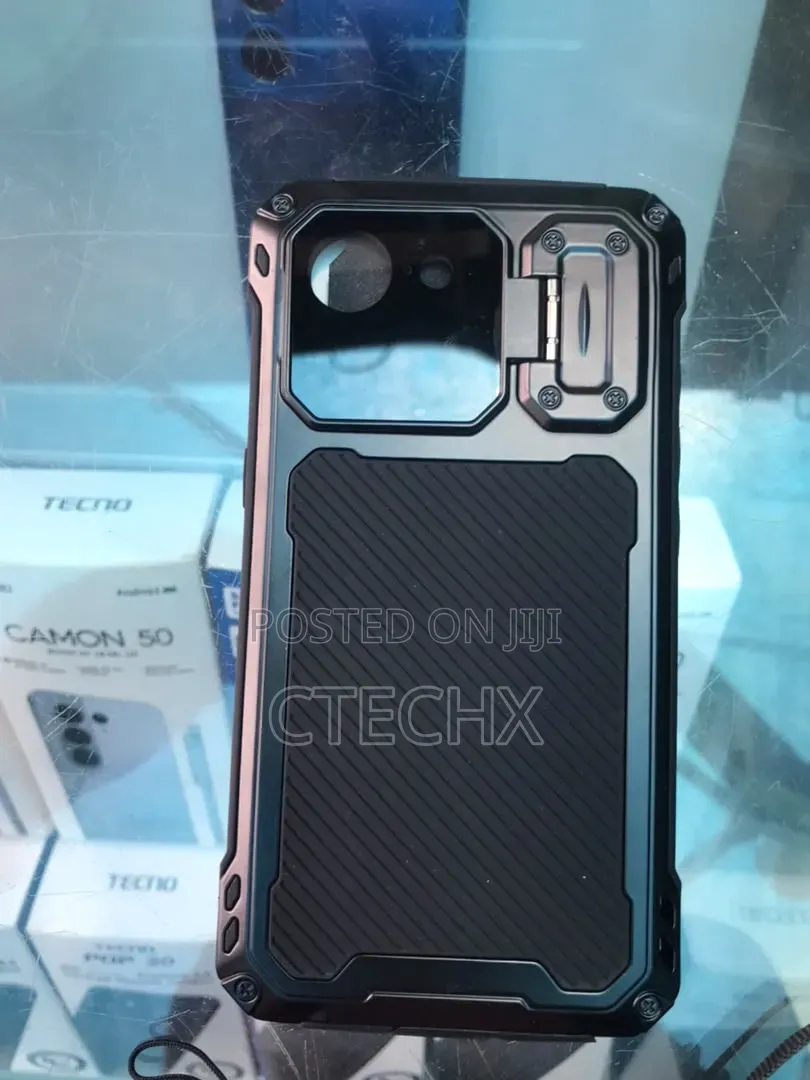 iPhone 17/16 Heavy Duty Military-Grade Shockproof Case With 9H Screen