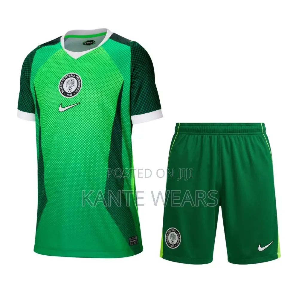 Kids Nigeria 2026/2027 Away Jersey - Top Shorts