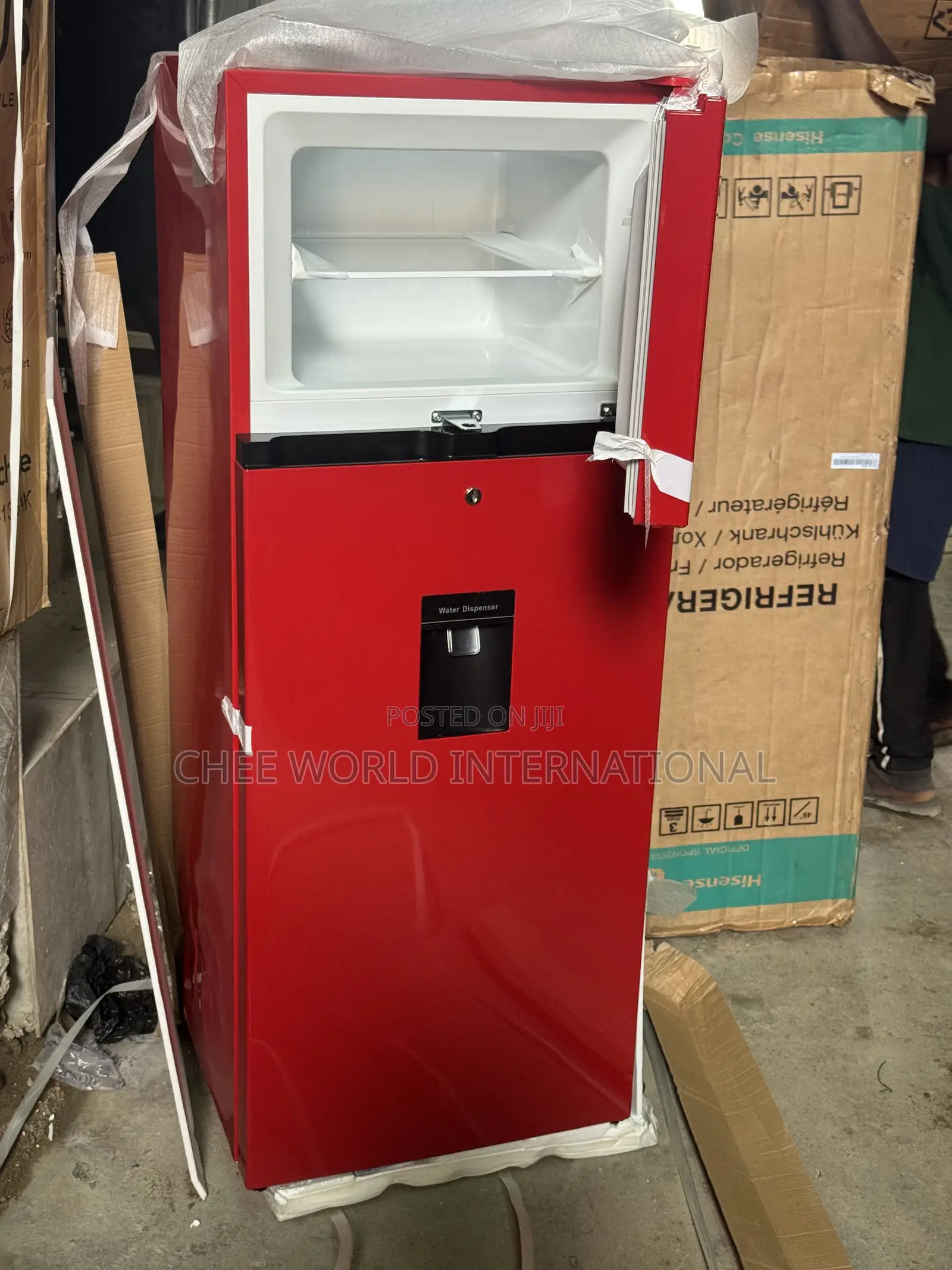 Original Hisense 205L Double Door Fridge (205DRB) – Brand New