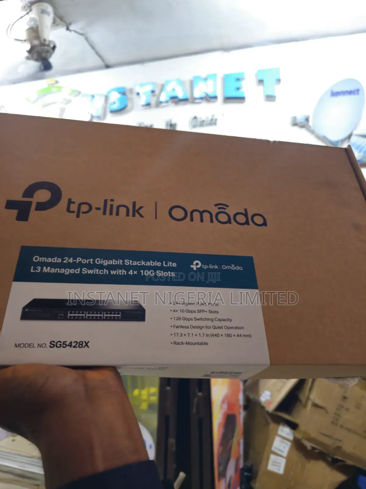 SG5428X Omada 24-Port Gigabit L3 Managed Switch With 4x 10G Slots