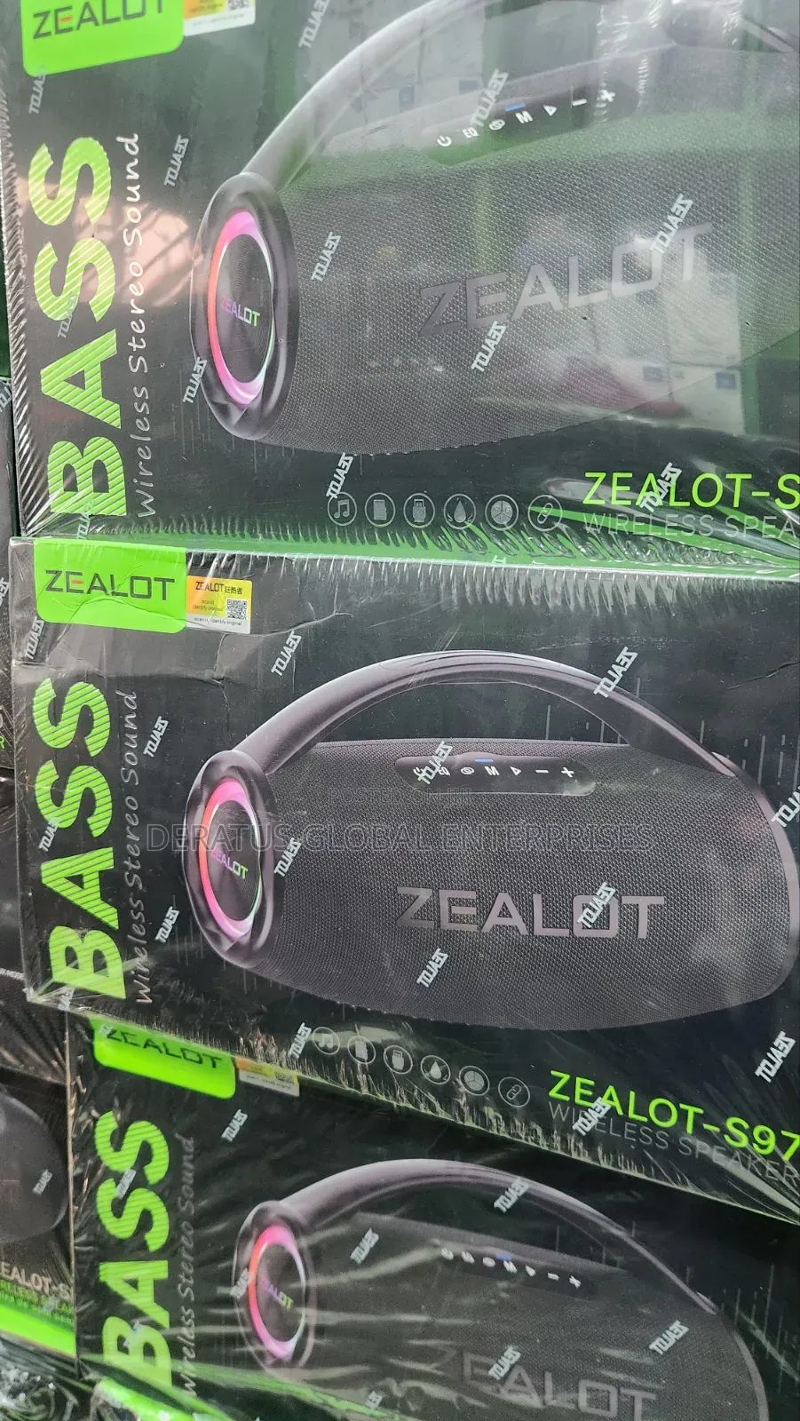 Zealot S97 Outdoor Bluetooth Speaker _ Super Bass RGB