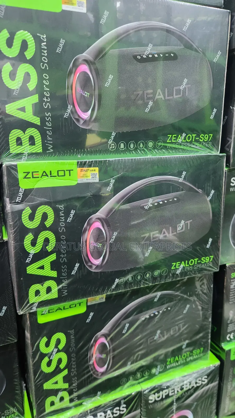 Zealot S97 Loud Bluetooth Speaker _ Rechargeable Wireless Speaker