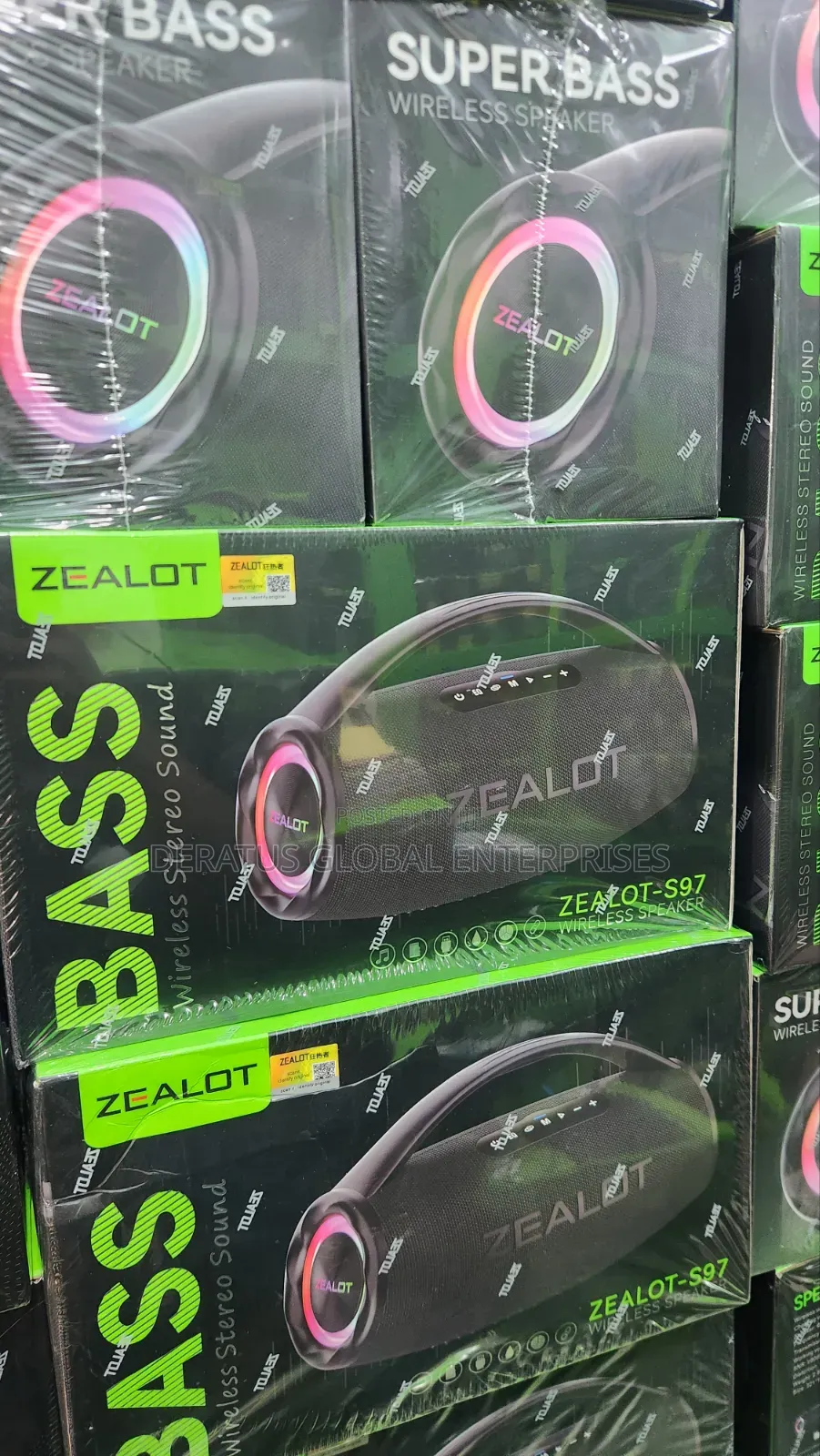 Zealot S97 Wireless Speaker With RGB Light _ Powerful Bass