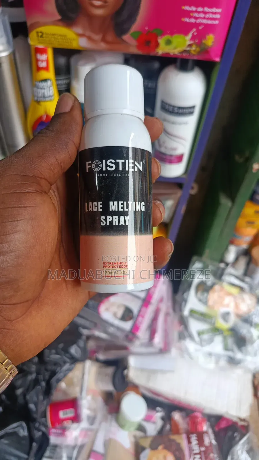 Foisten Lace Melting Spray 120ml – Extra Hold Lace Adhesive Spray