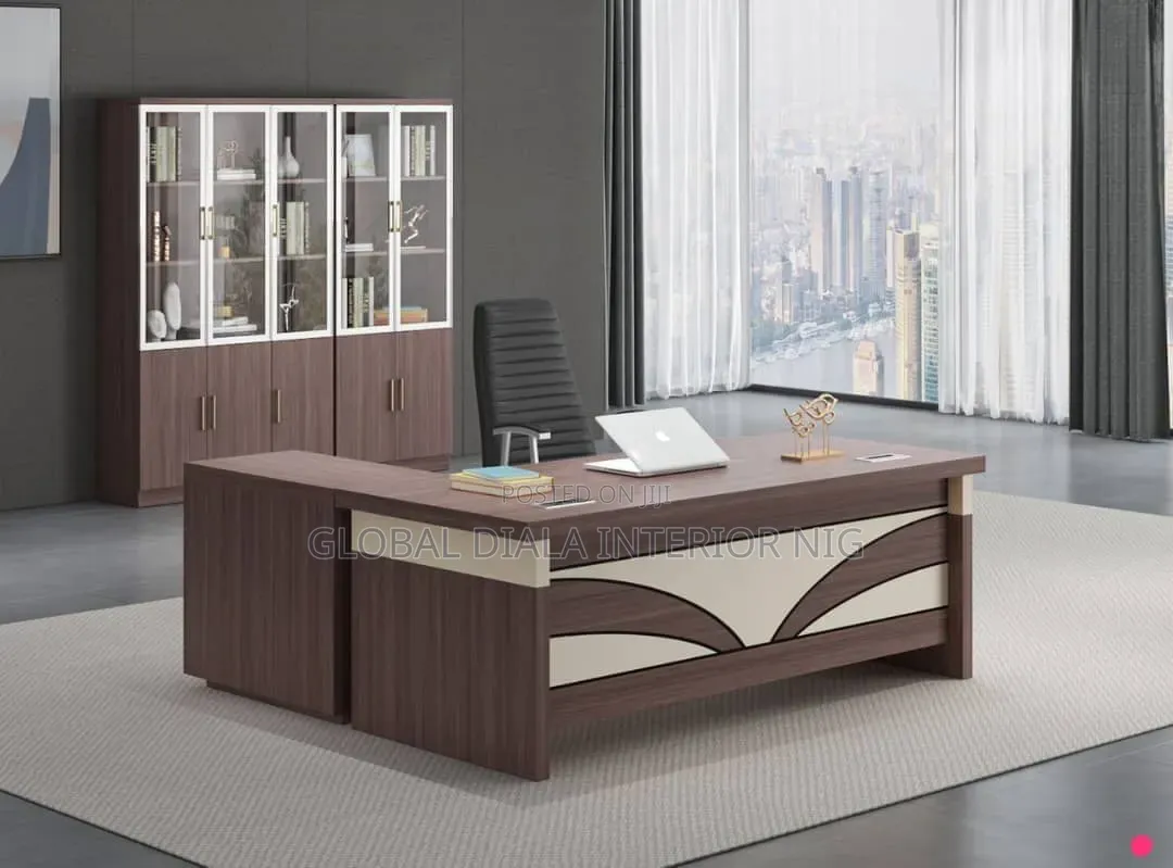 Modern 1.6-Meter to 1.8-Meter L-Shaped Executive Office Desk