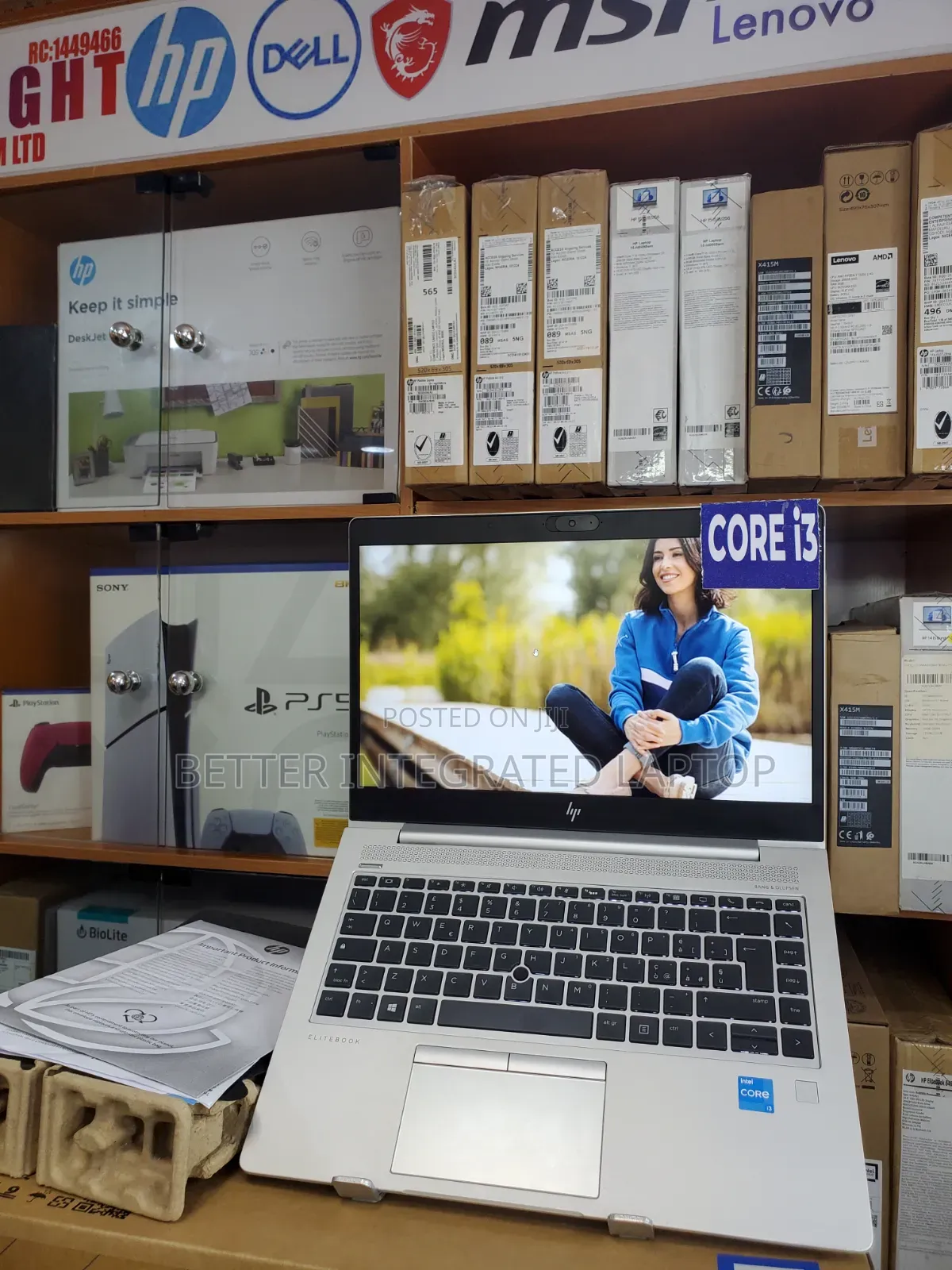 New Laptop HP EliteBook 750 G1 16GB Intel Core i3 SSD 512GB
