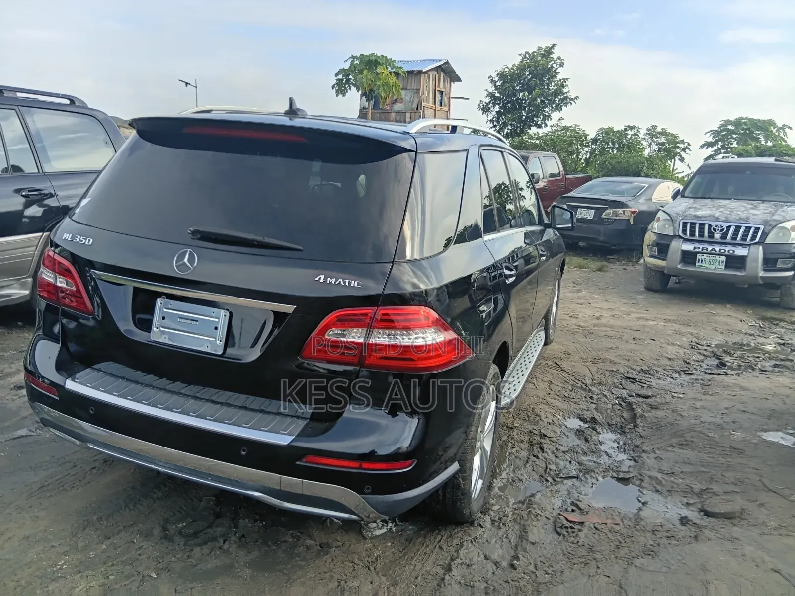 Mercedes-Benz M Class 2012 Black