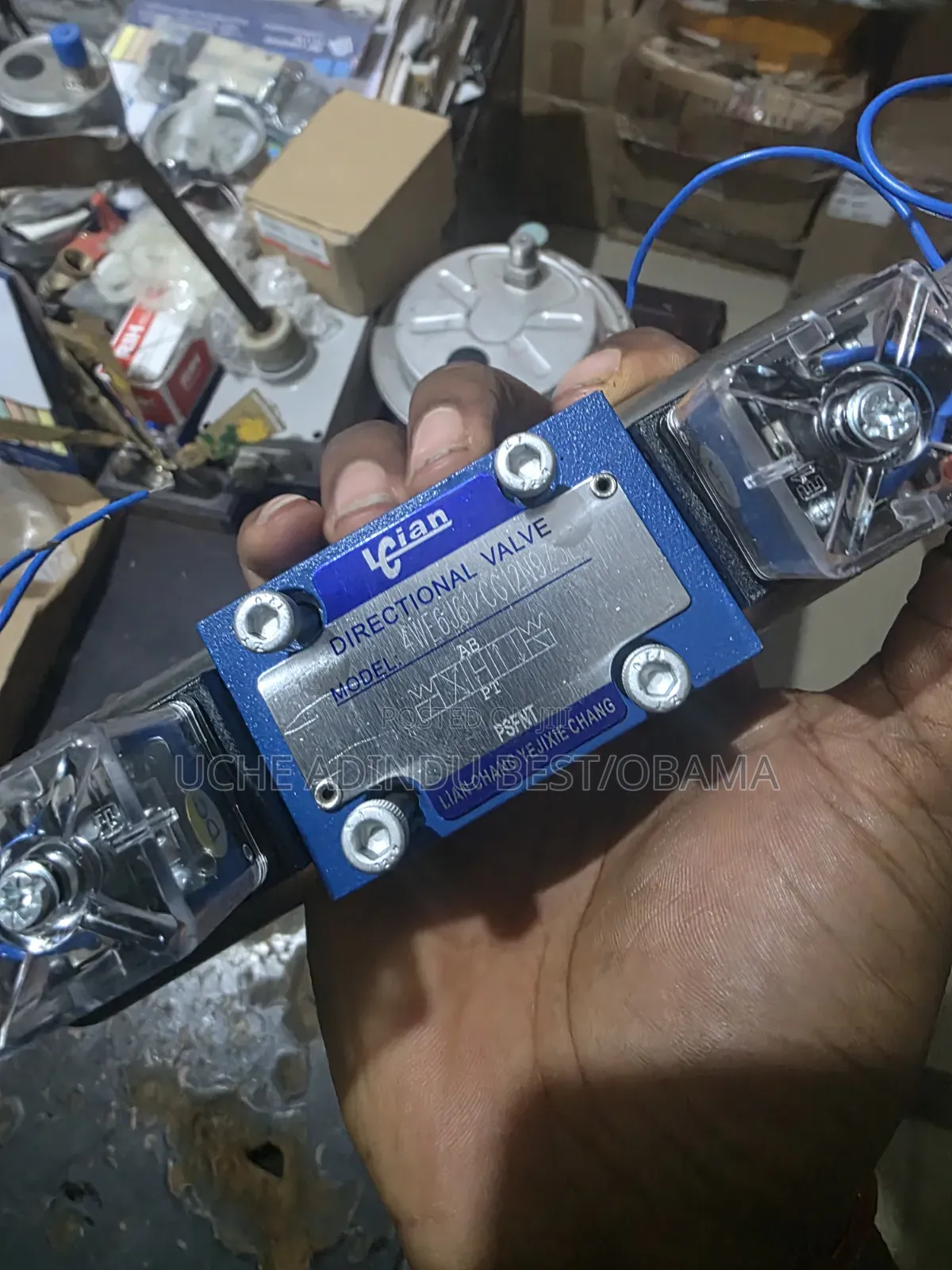 Hydraulic Solenoid Valve Double Coil