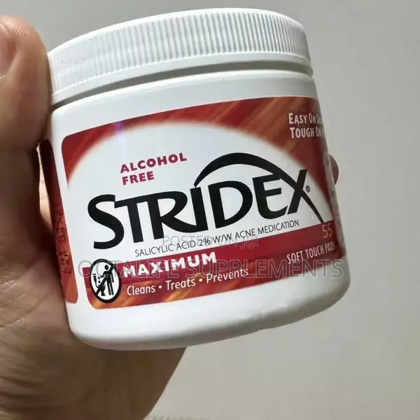 Stridex, Maximum, Alcohol Free Salicylic Acid, 55 Soft Touch Pads