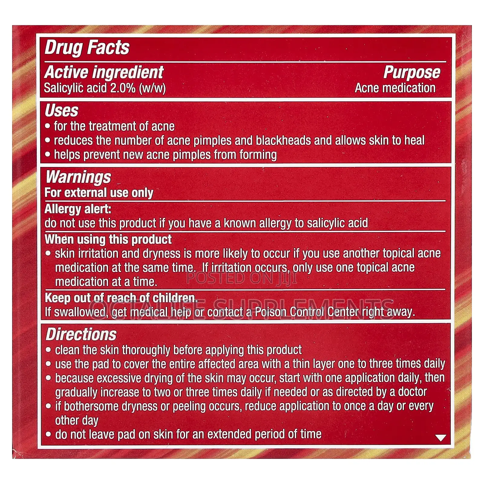 Stridex, Maximum, Alcohol Free Salicylic Acid, 55 Soft Touch Pads