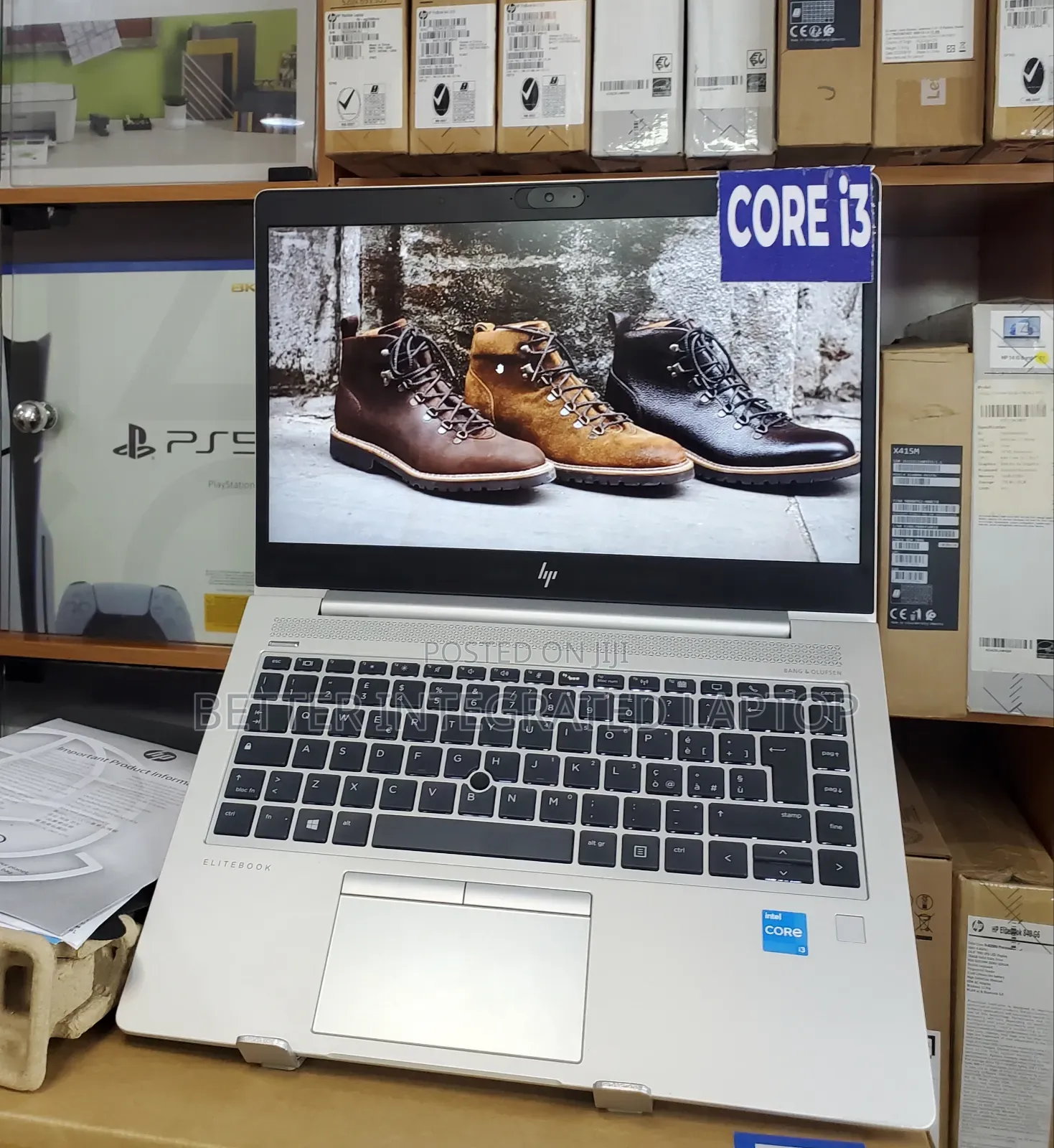 New Laptop HP EliteBook 750 G2 4GB Intel Core i3 SSD 256GB