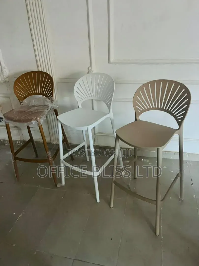Molded Plastic Kitchen Bar Stools