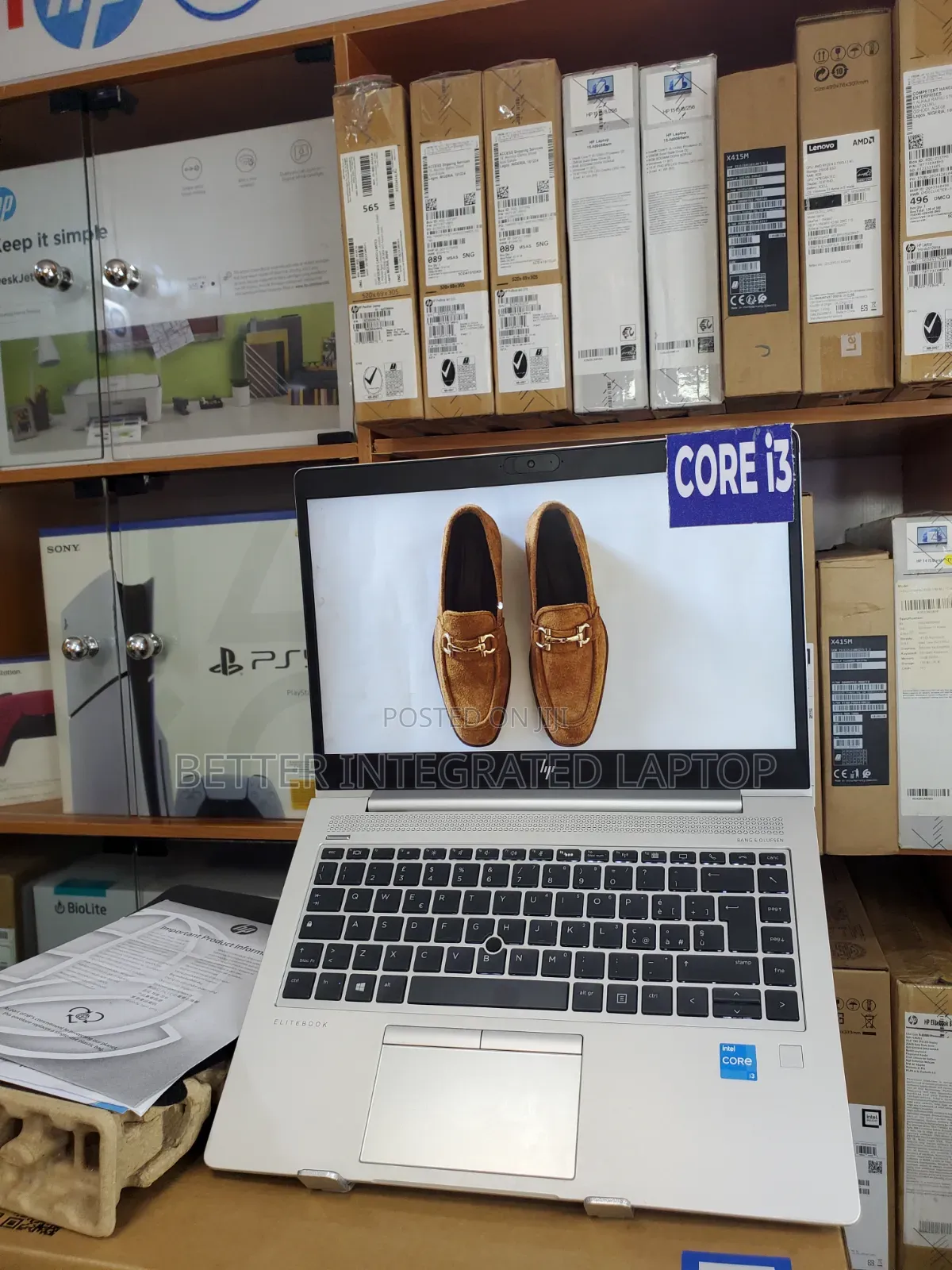 New Laptop HP EliteBook 750 G2 8GB Intel Core i3 SSD 256GB