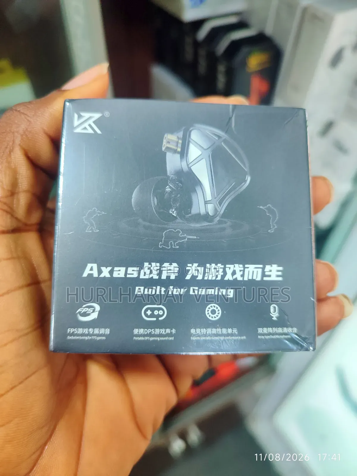 Kz Axas FPS Gaming Iem