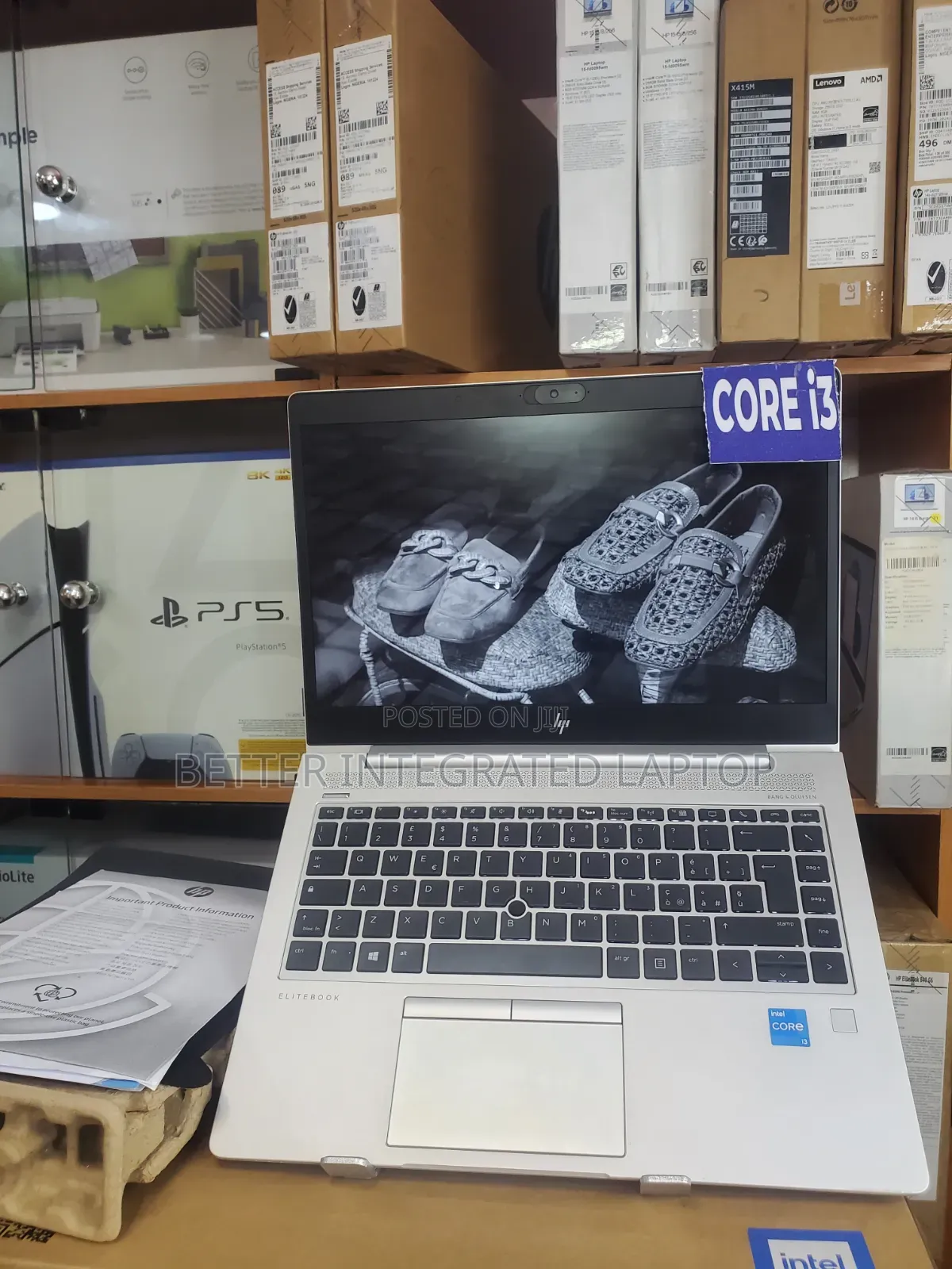 New Laptop HP EliteBook 750 G2 12GB Intel Core i3 SSD 256GB