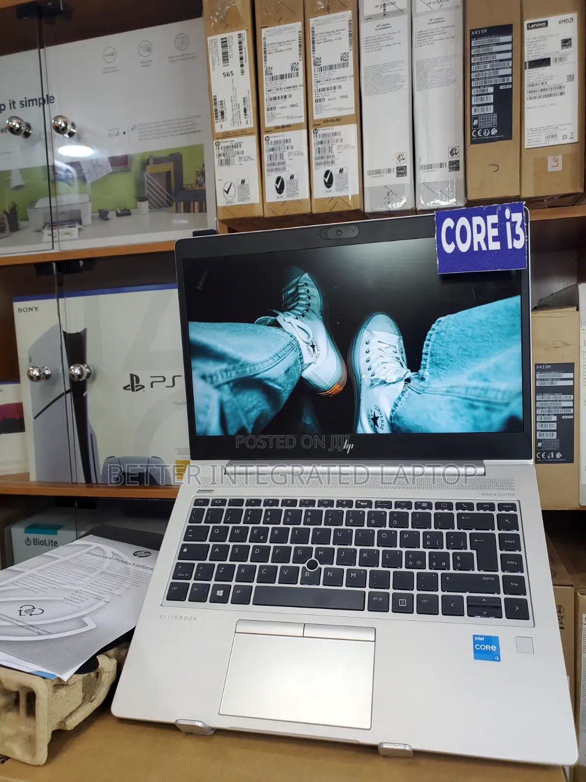 New Laptop HP EliteBook 750 G2 12GB Intel Core i3 SSD 256GB