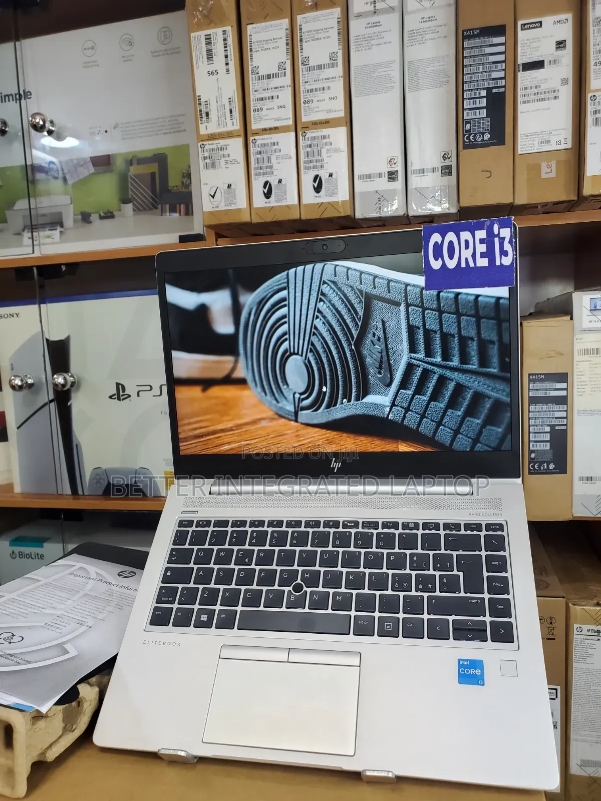 New Laptop HP EliteBook 750 G2 12GB Intel Core i3 SSD 256GB