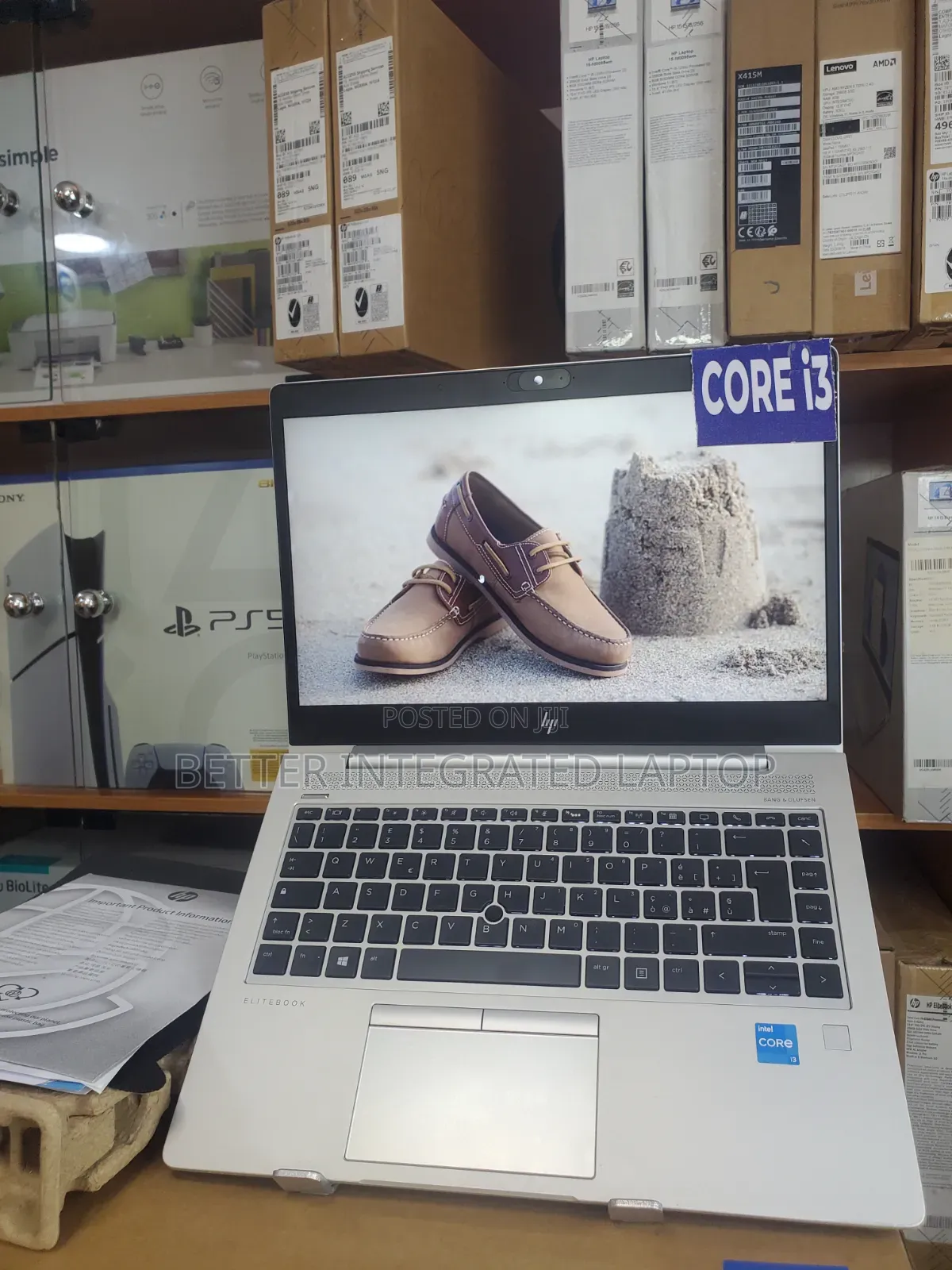 New Laptop HP EliteBook 750 G2 16GB Intel Core i3 SSD 256GB