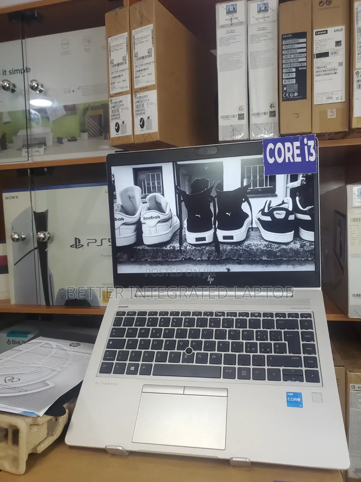 New Laptop HP EliteBook 750 G2 16GB Intel Core i3 SSD 256GB