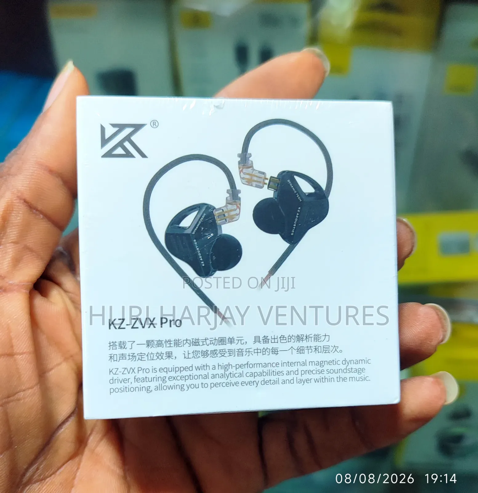 Kz ZVX Pro in-Ear/Earphone (Nomic Model)