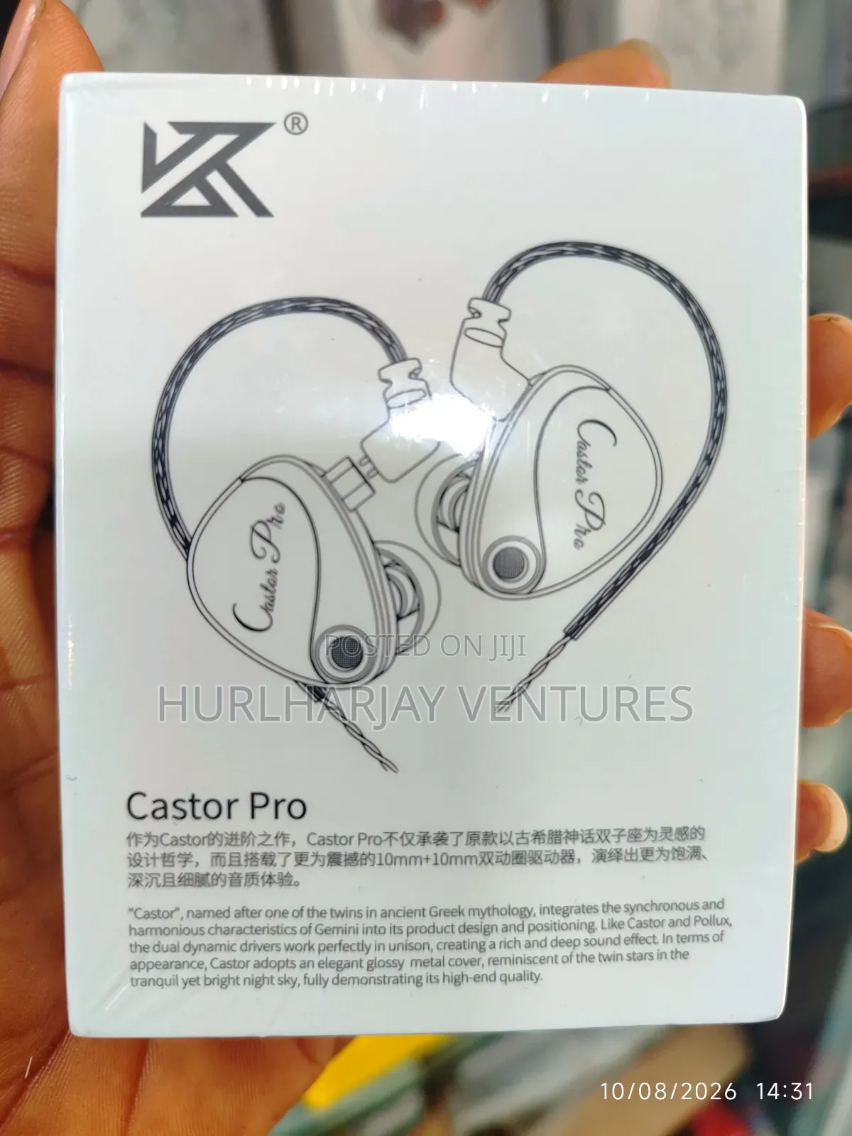 Kz Castor Pro Improved Bass 2dd