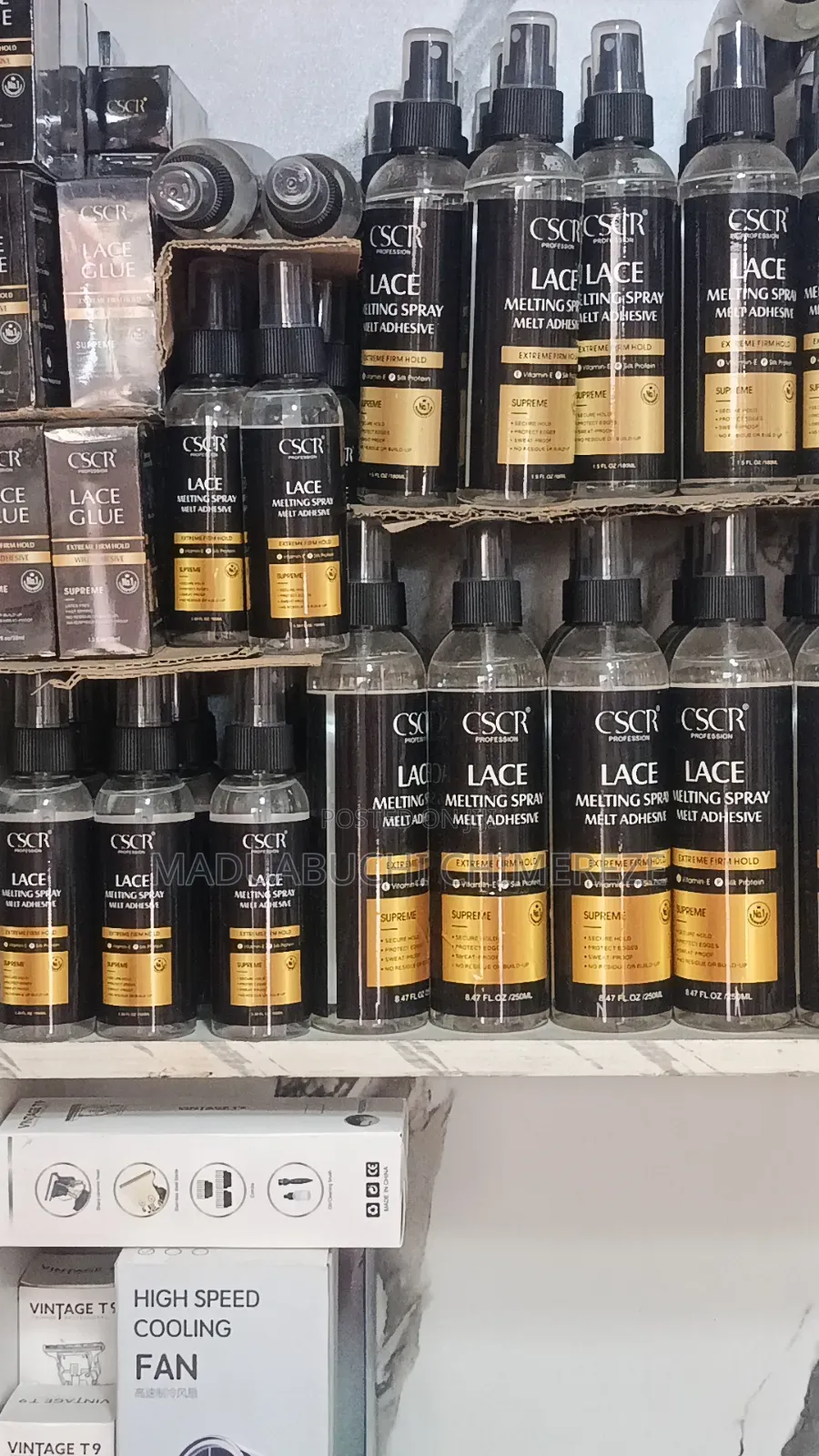 CSCR Professional Lace Melting Spray – Extreme Firm Hold Wig Adhesive