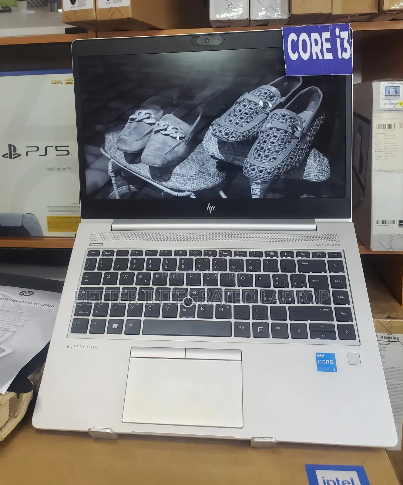 New Laptop HP EliteBook 750 G2 4GB Intel Core i3 SSD 512GB