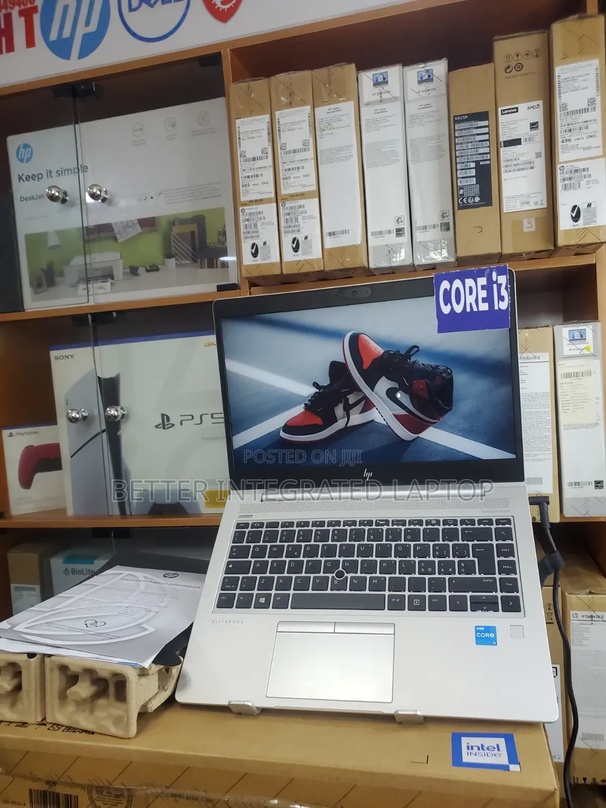 New Laptop HP EliteBook 750 G2 8GB Intel Core i3 SSD 512GB