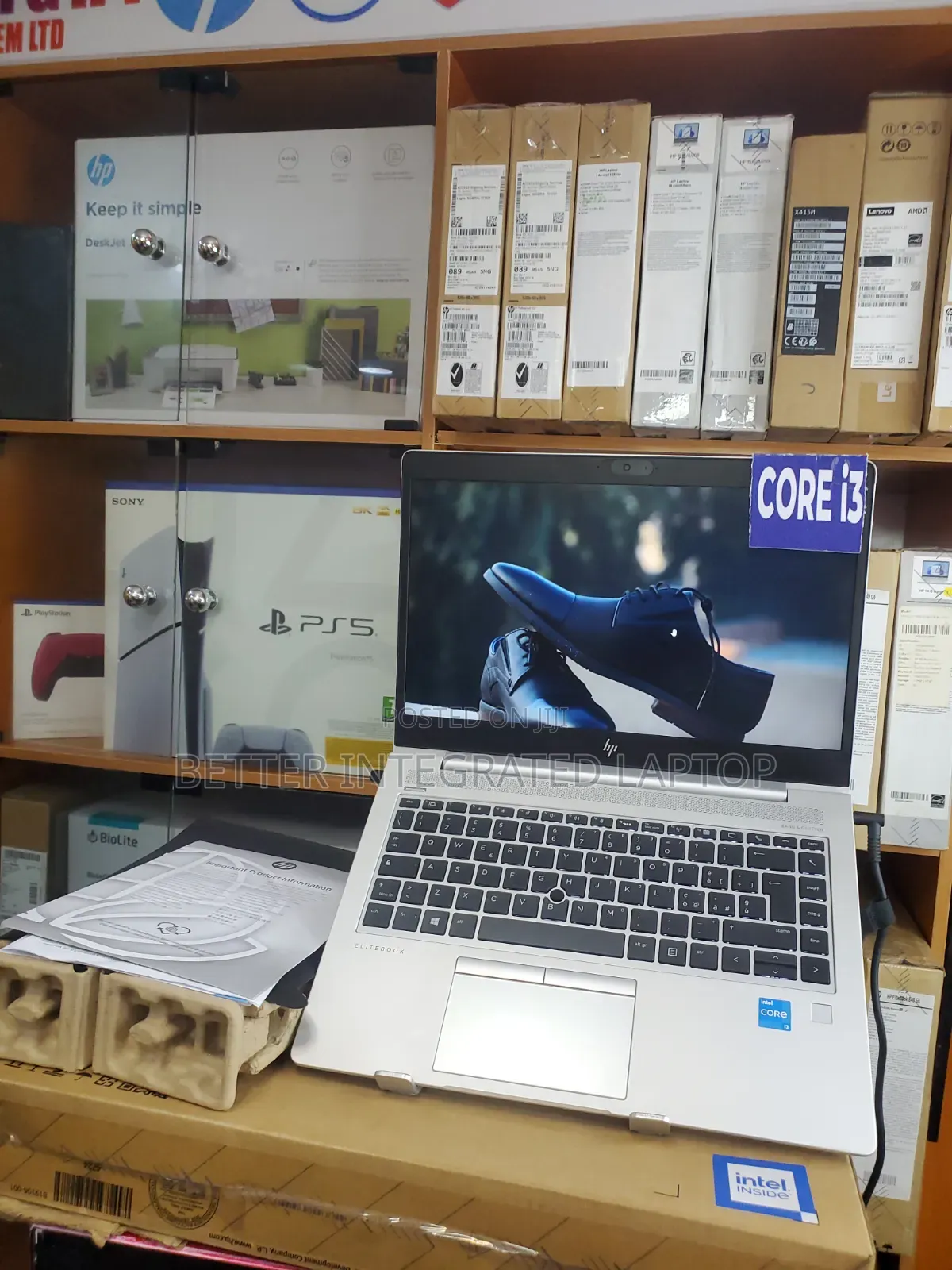 New Laptop HP EliteBook 750 G2 8GB Intel Core i3 SSD 512GB