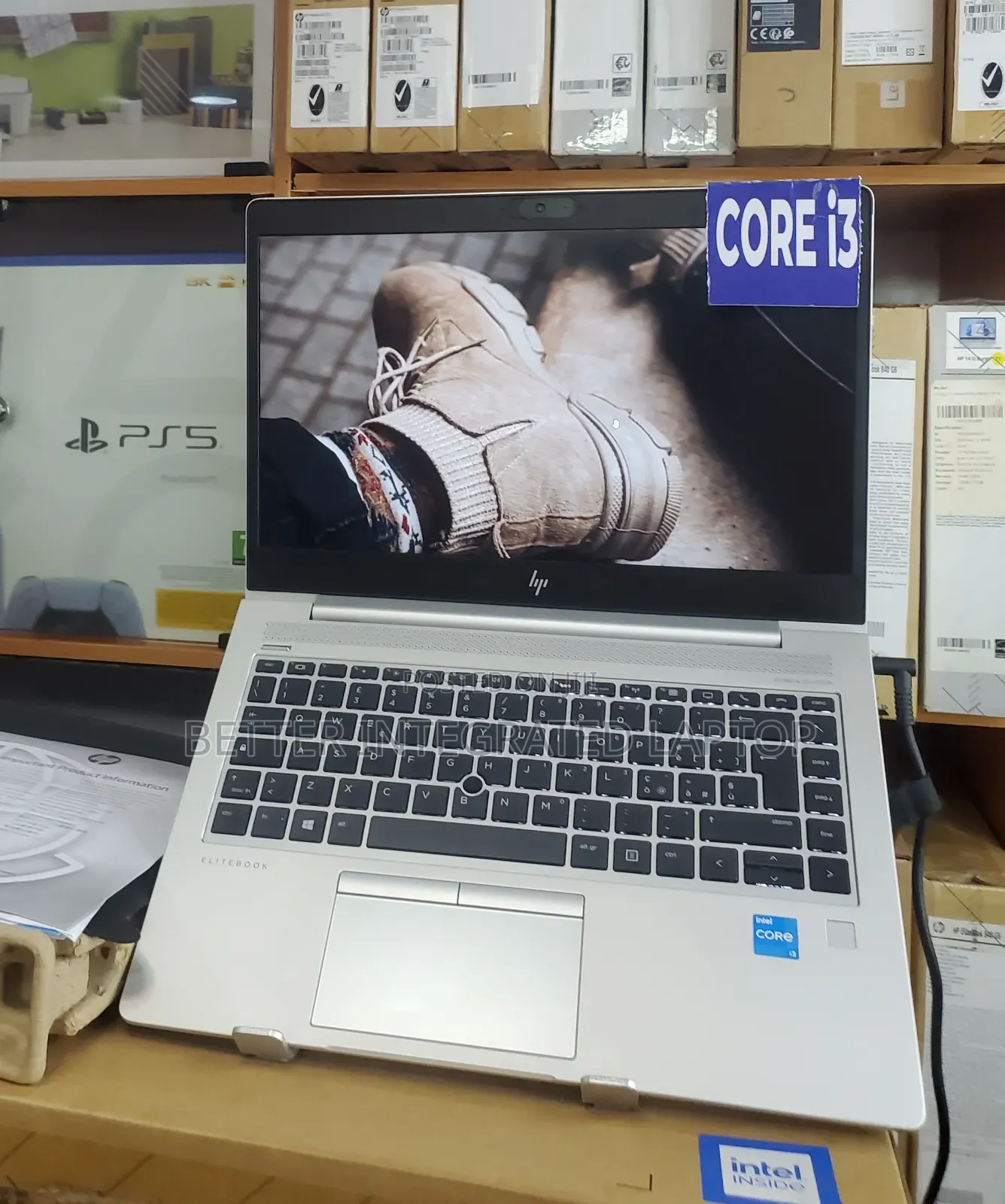 New Laptop HP EliteBook 750 G2 8GB Intel Core i3 SSD 512GB