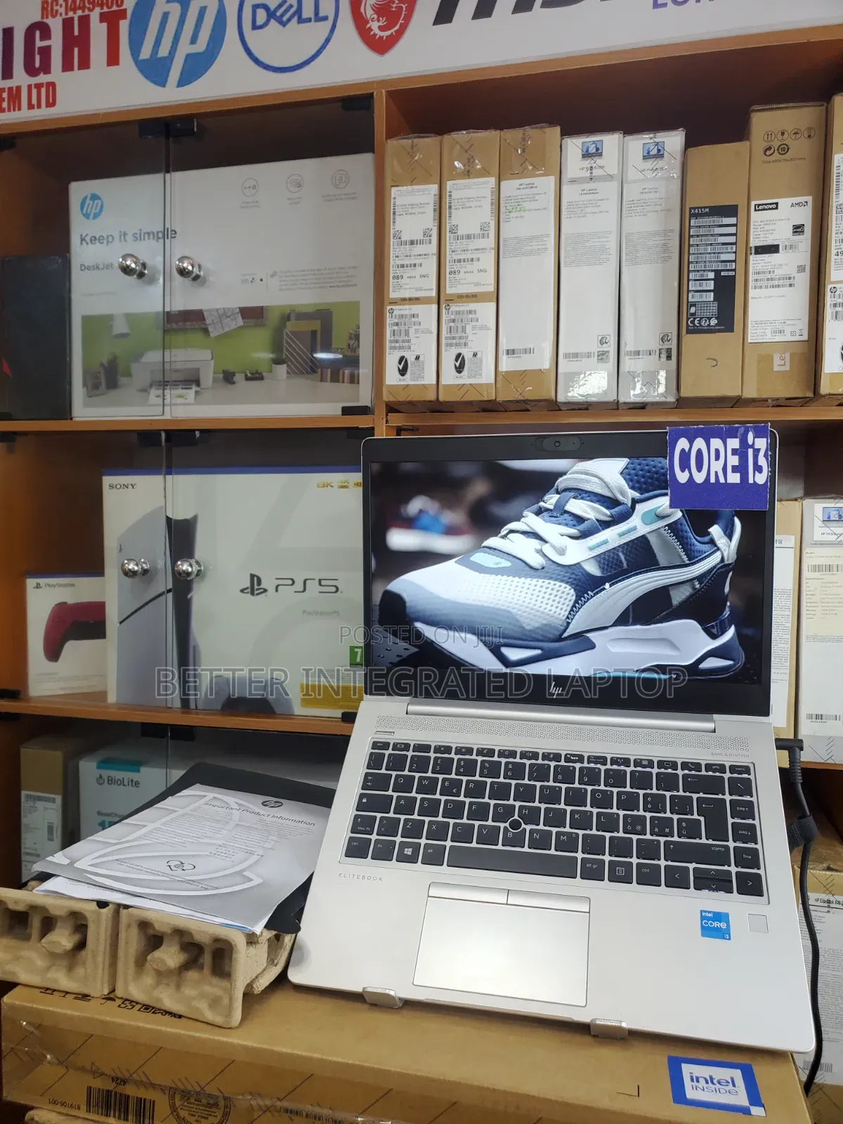 New Laptop HP EliteBook 750 G2 12GB Intel Core i3 SSD 512GB