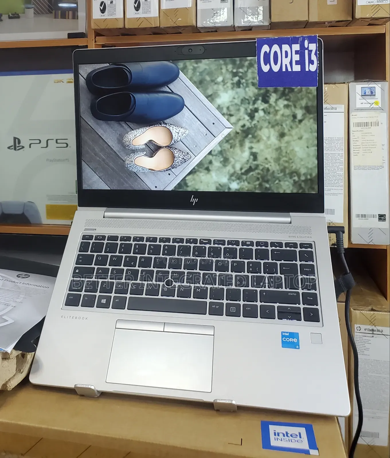 New Laptop HP EliteBook 750 G2 12GB Intel Core i3 SSD 512GB