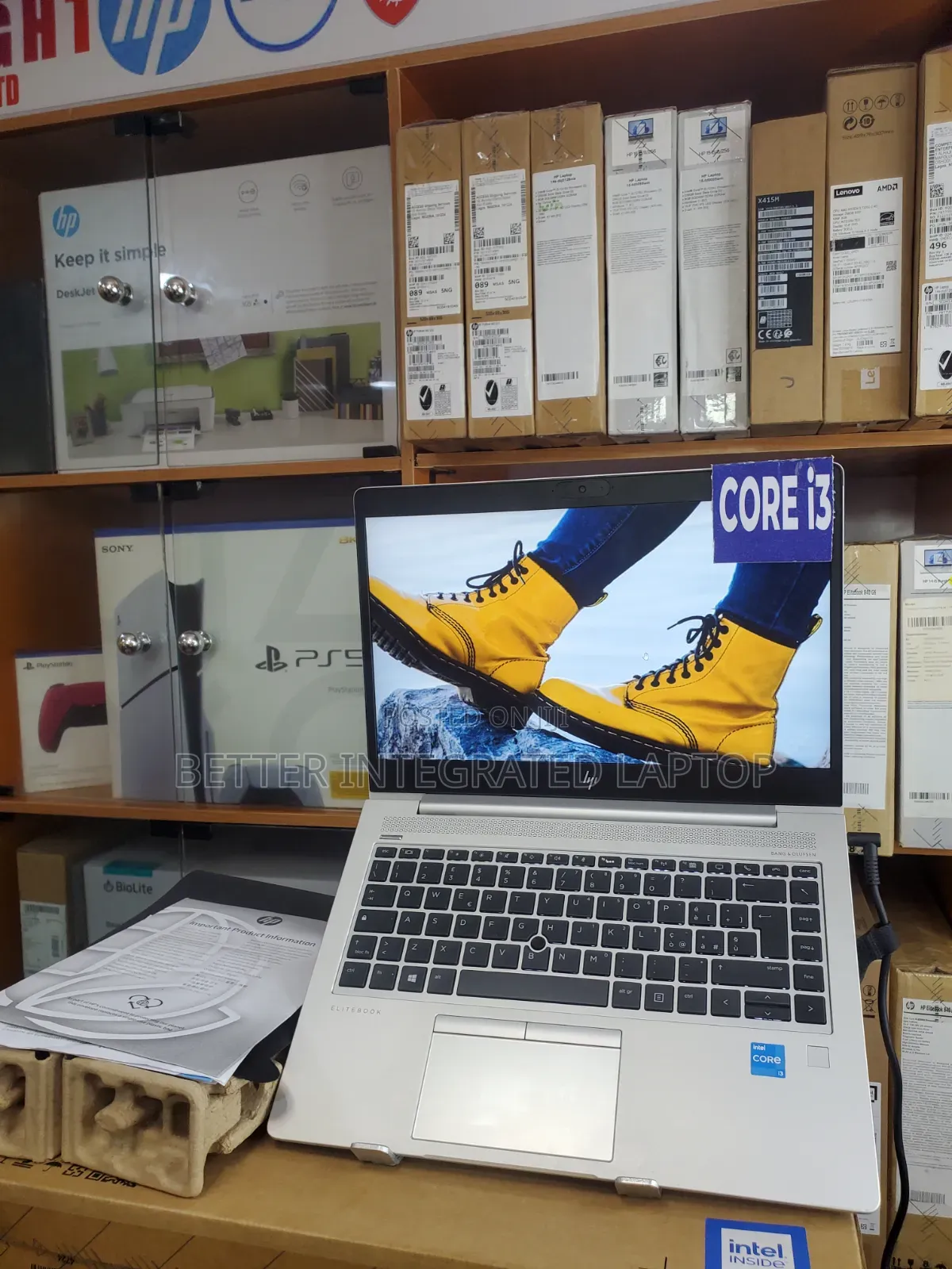 New Laptop HP EliteBook 750 G2 16GB Intel Core i3 SSD 512GB